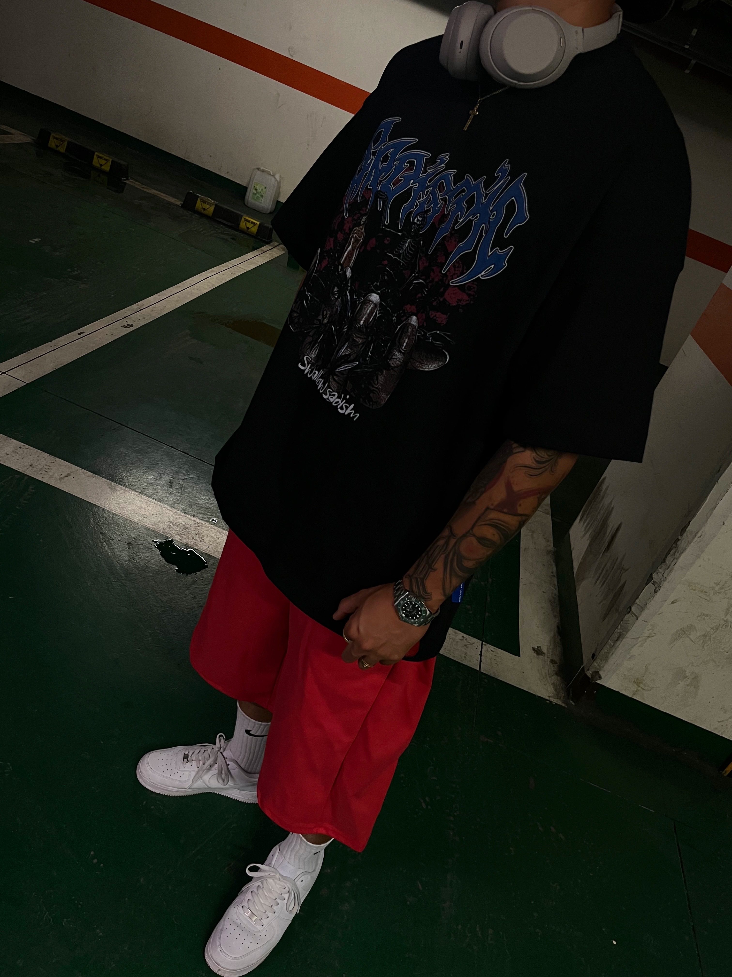 Nike Air Force 1 '07 Low White, Rolex Submariner Date 41mm 126610LV Black Oyster 착용 스타일 - 2