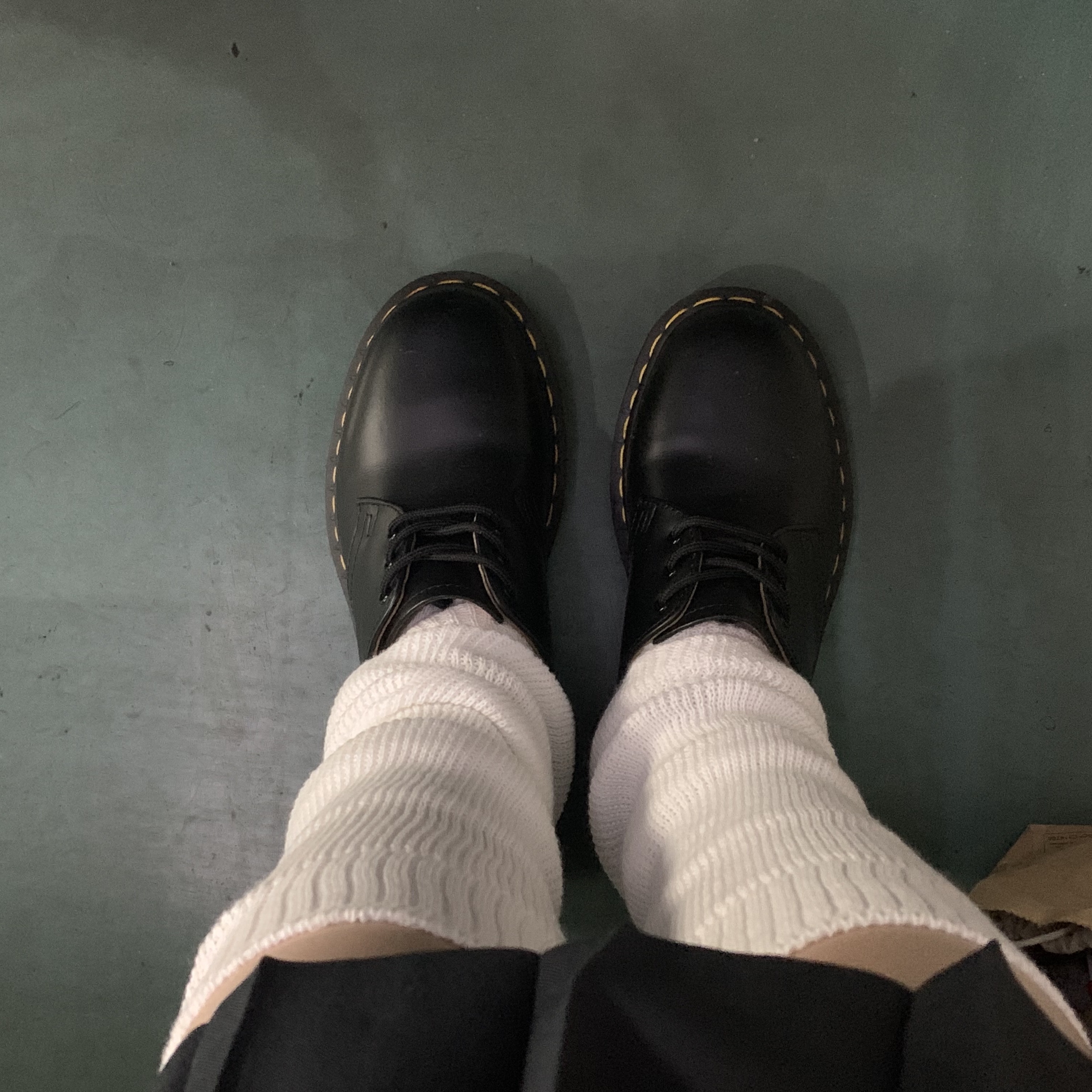 Dr. Martens 1461 Smooth Black 착용 스타일