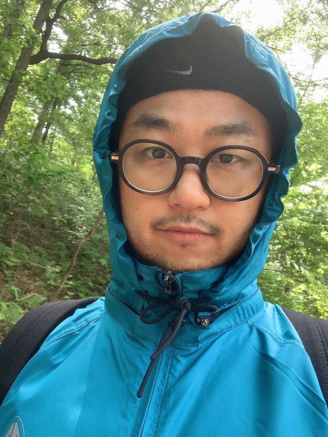 Nike ACG Oregon Series Reissue Micro Shell Jacket Green Abyss - Asia 착용 스타일