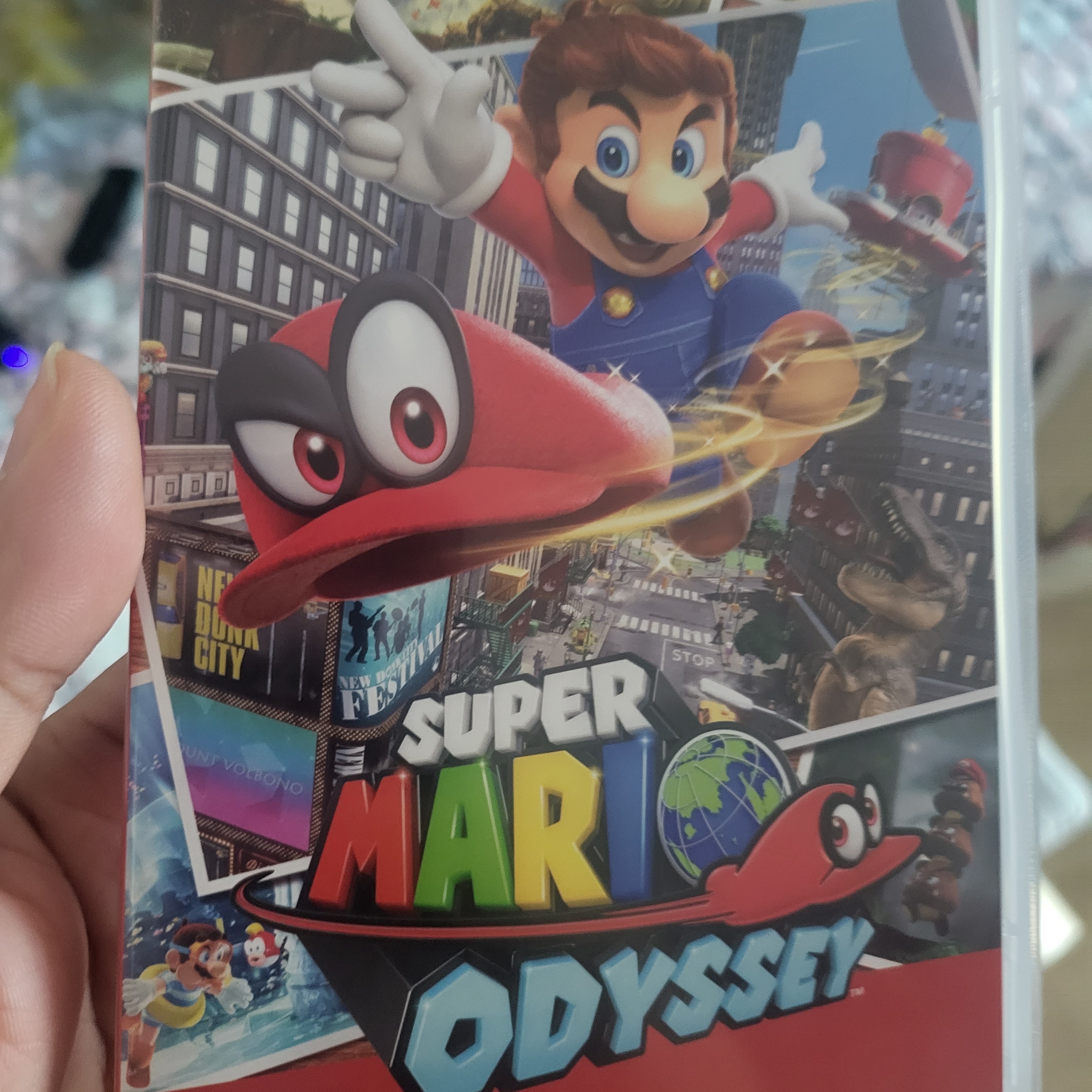 Nintendo Switch Super Mario Odyssey (Korean Ver.) 착용 스타일