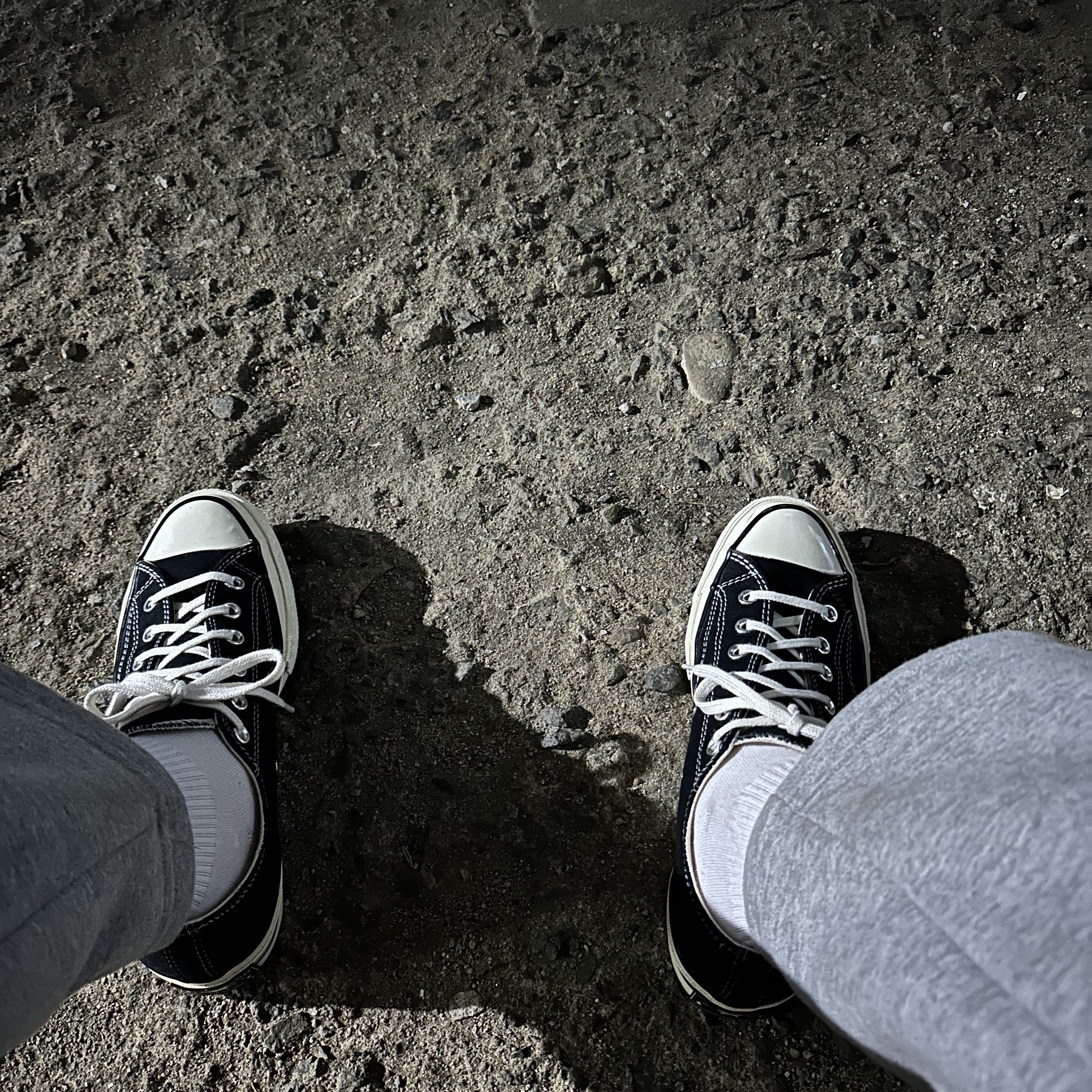 Converse Chuck 70 Ox Black - Standard 착용 스타일