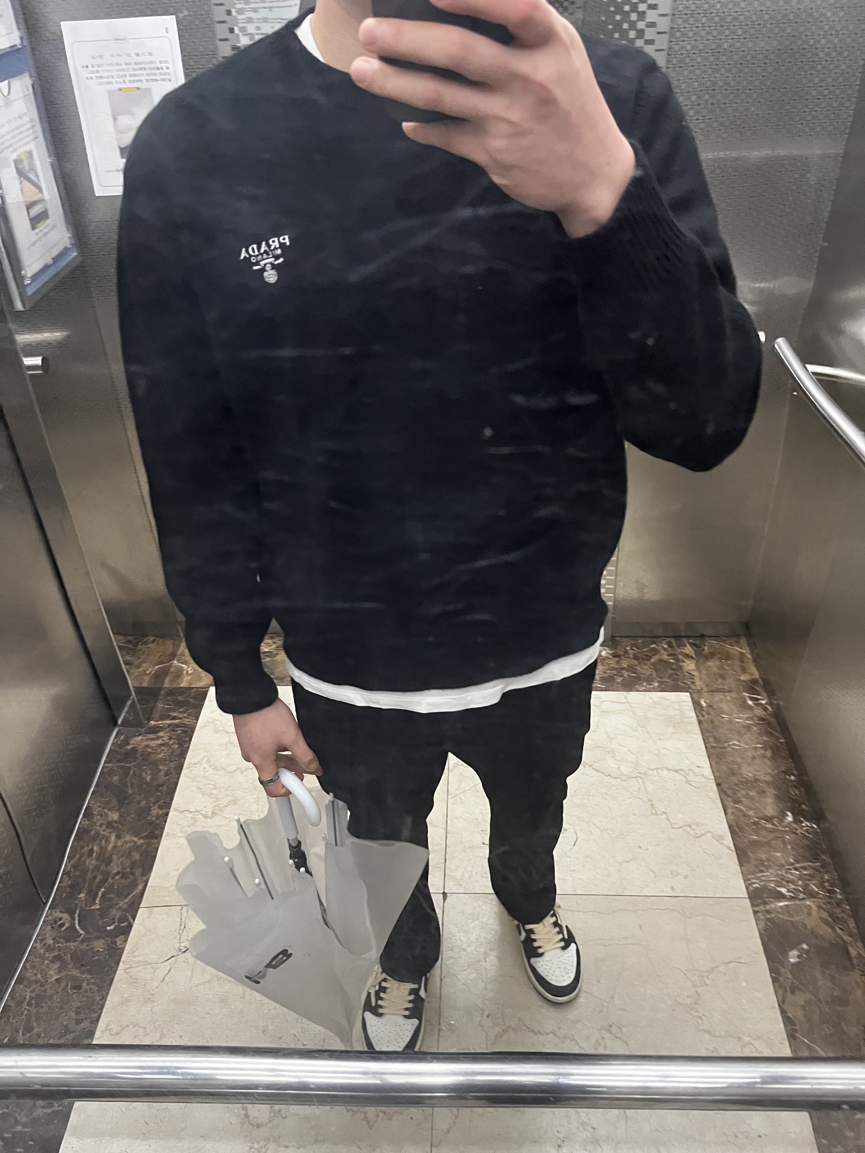 Jordan 1 x Travis Scott x Fragment Retro Low OG SP Military Blue 착용 스타일