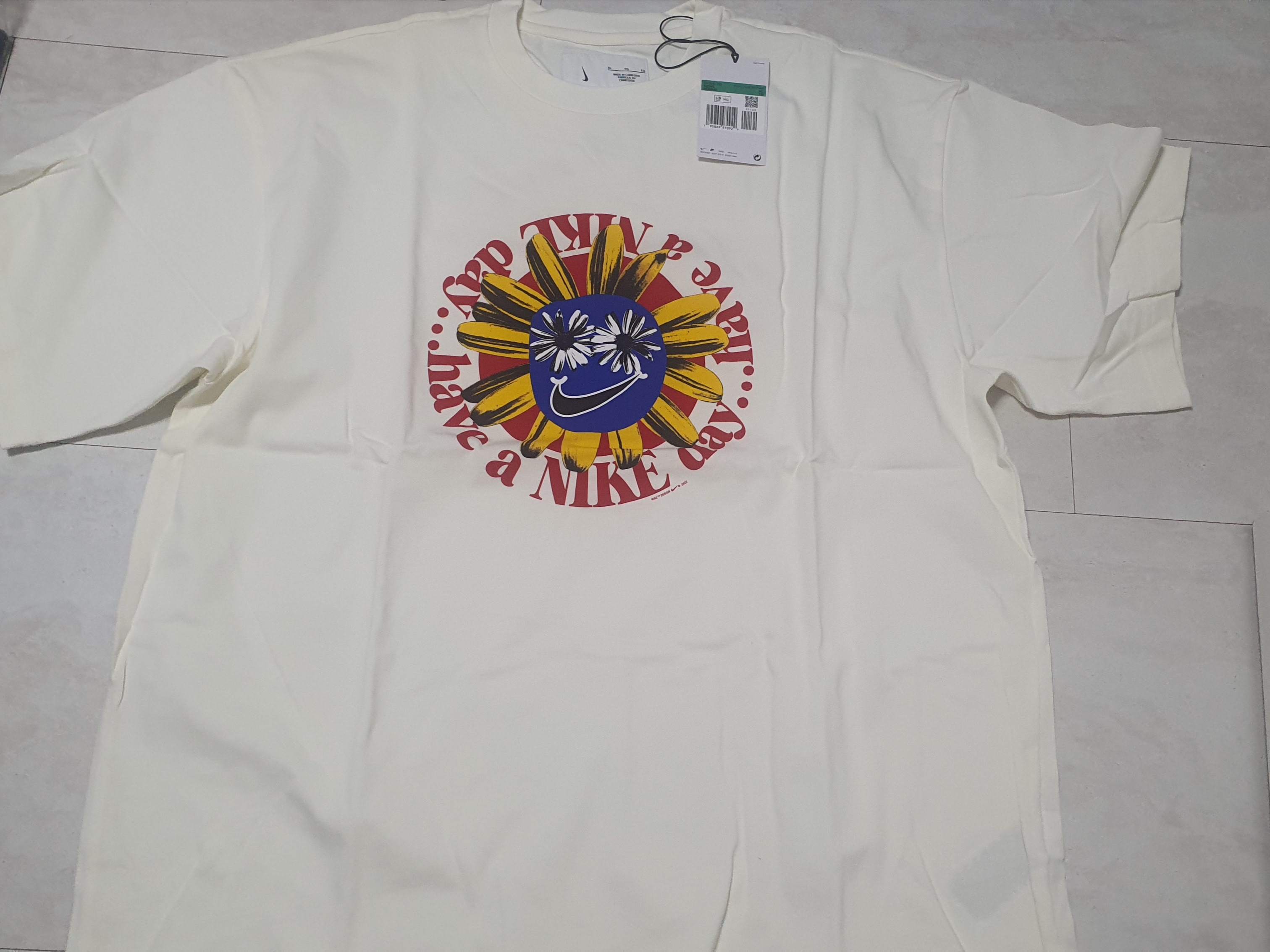 Nike NRG Have a Nike Day T-Shirt Sail - US/EU 착용 스타일 - 1