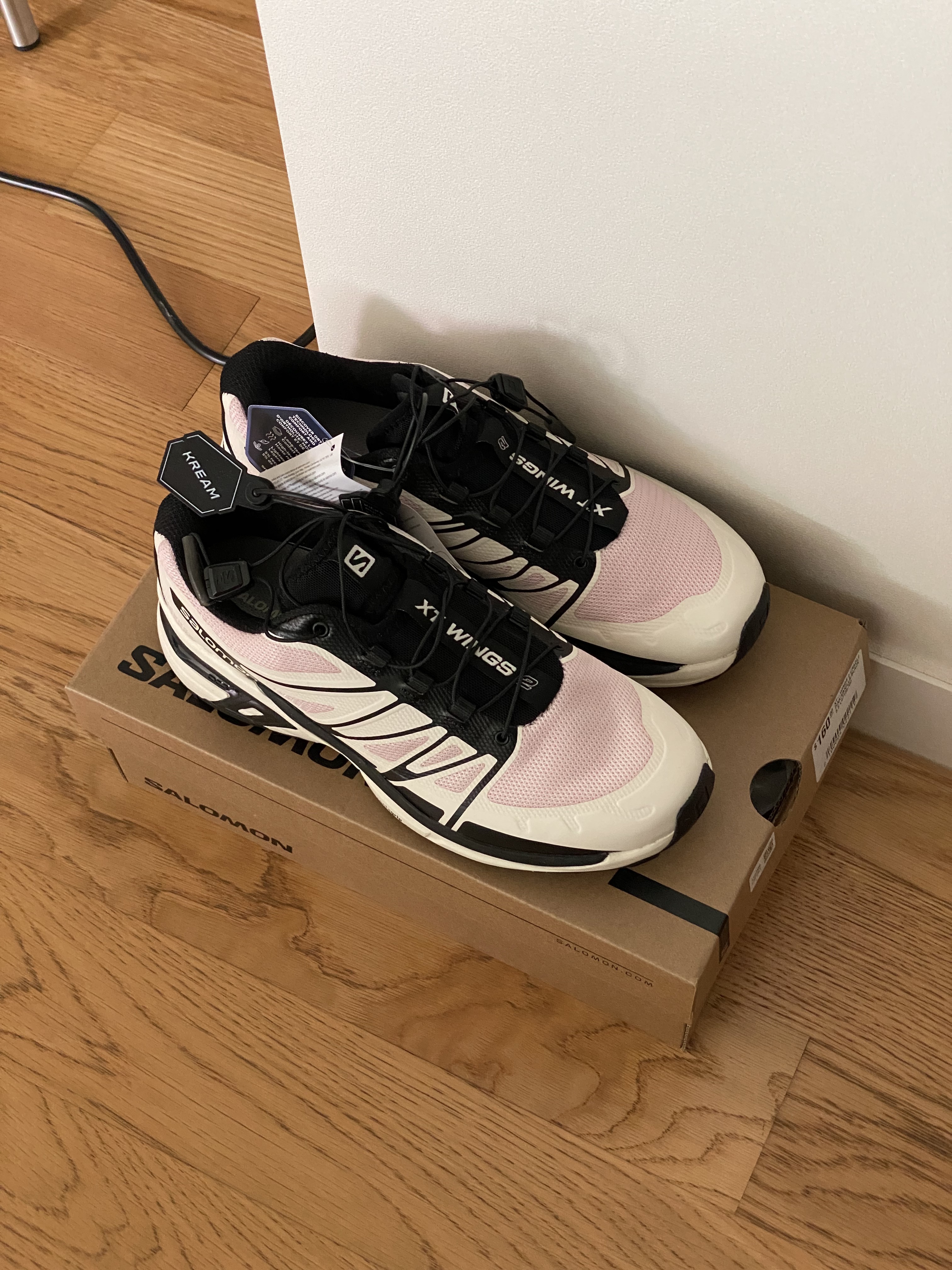 Salomon XT-Wings 2 Cradle Pink 착용 스타일