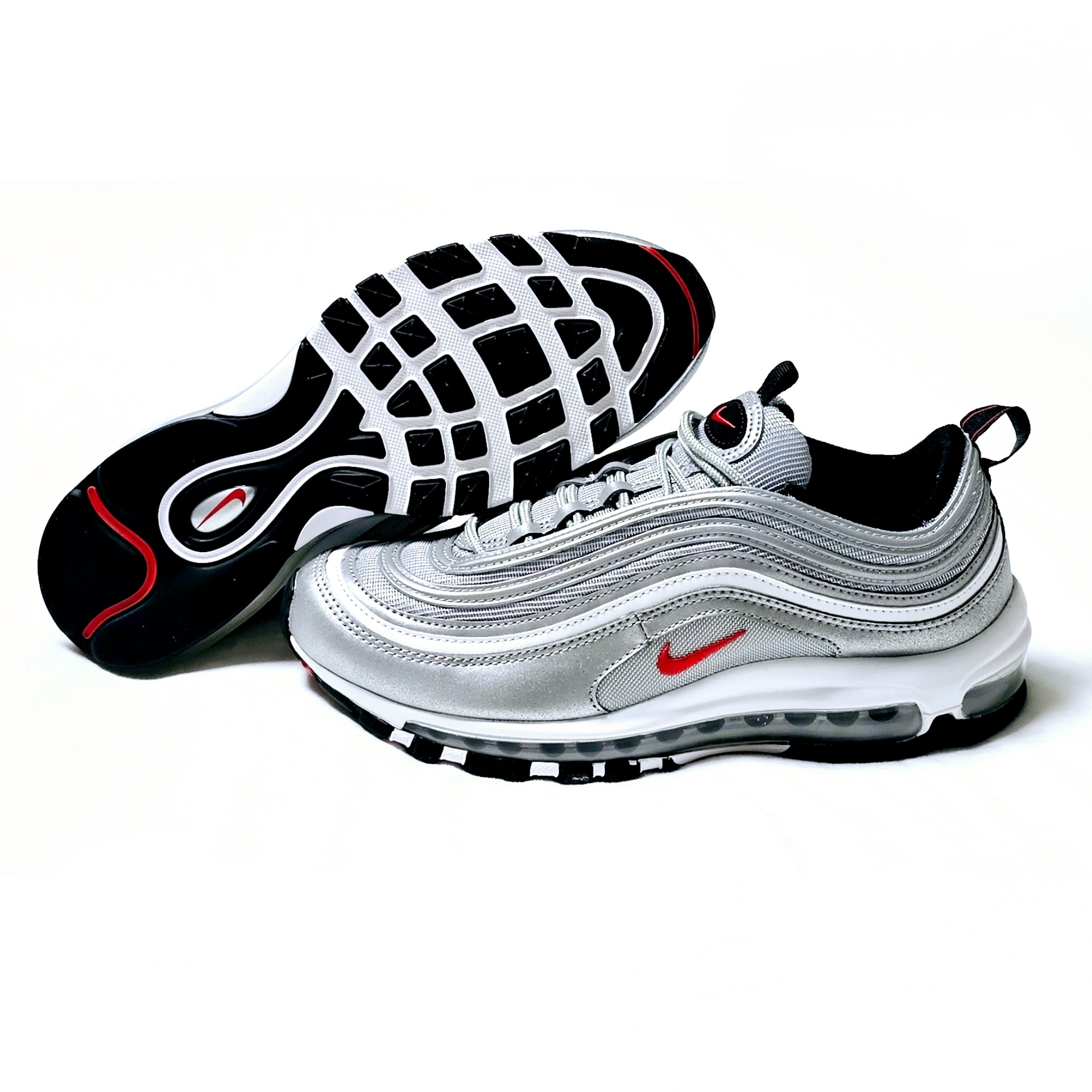 Nike Air Max 97 OG Silver Bullet 2022 착용 스타일 - 1