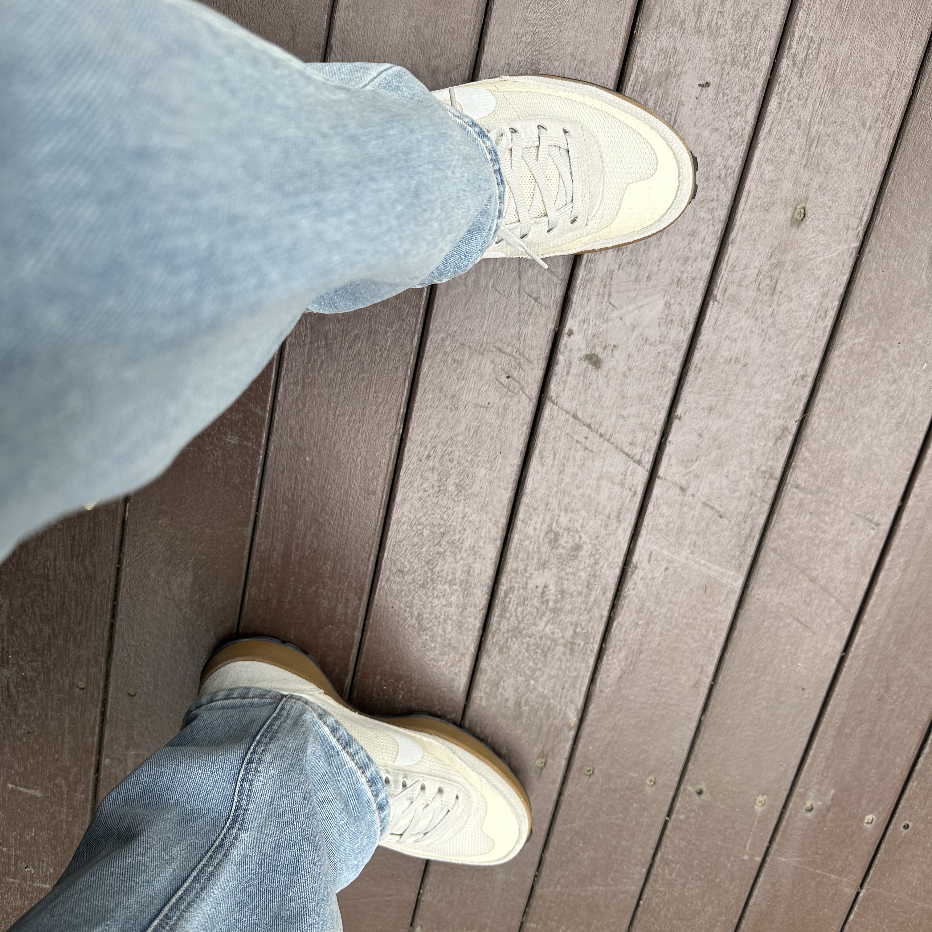 Nike x Tom Sachs General Purpose Shoe Light Cream 착용 스타일