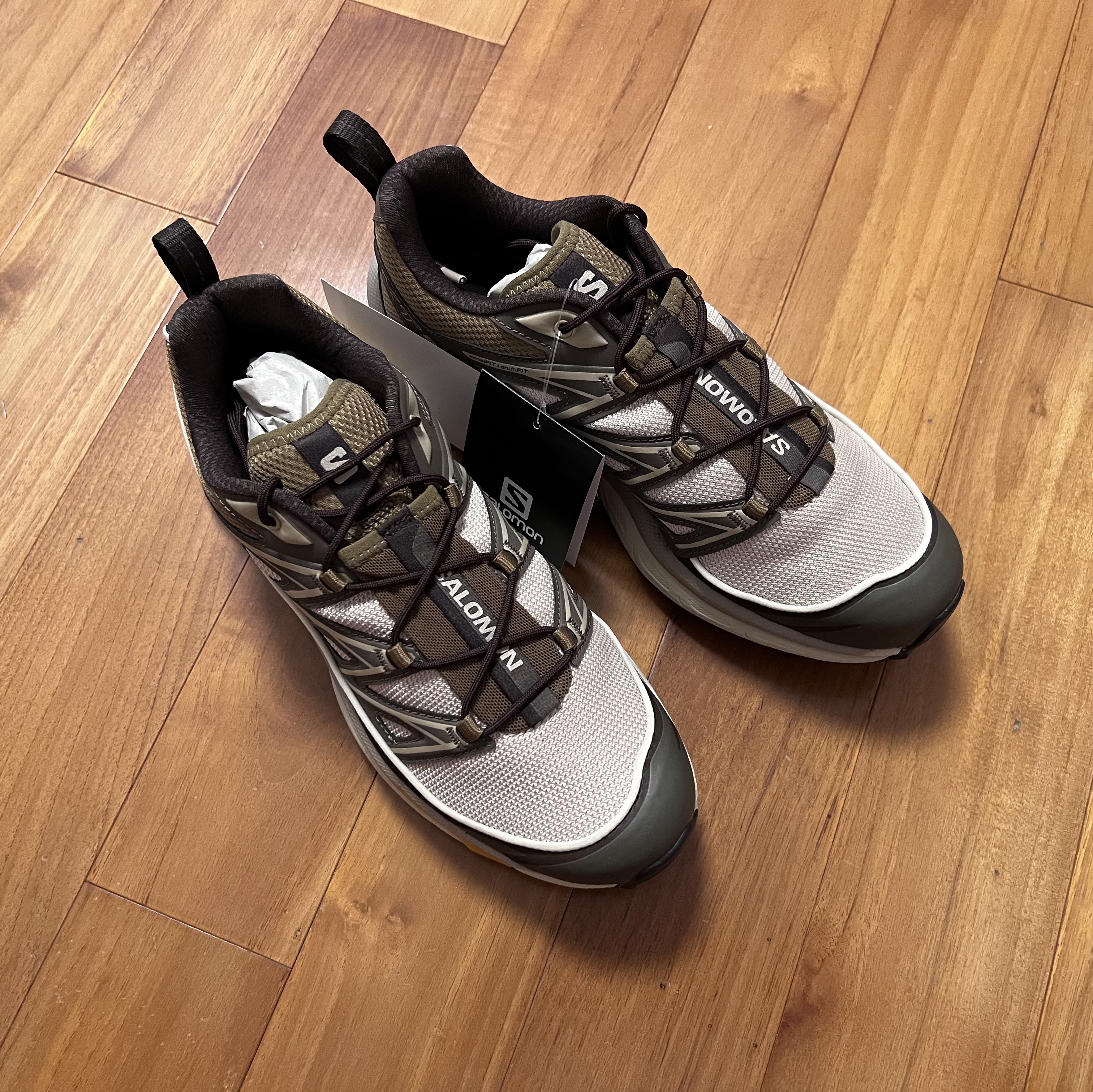Salomon XT-6 Expanse Feather Grey 착용 스타일