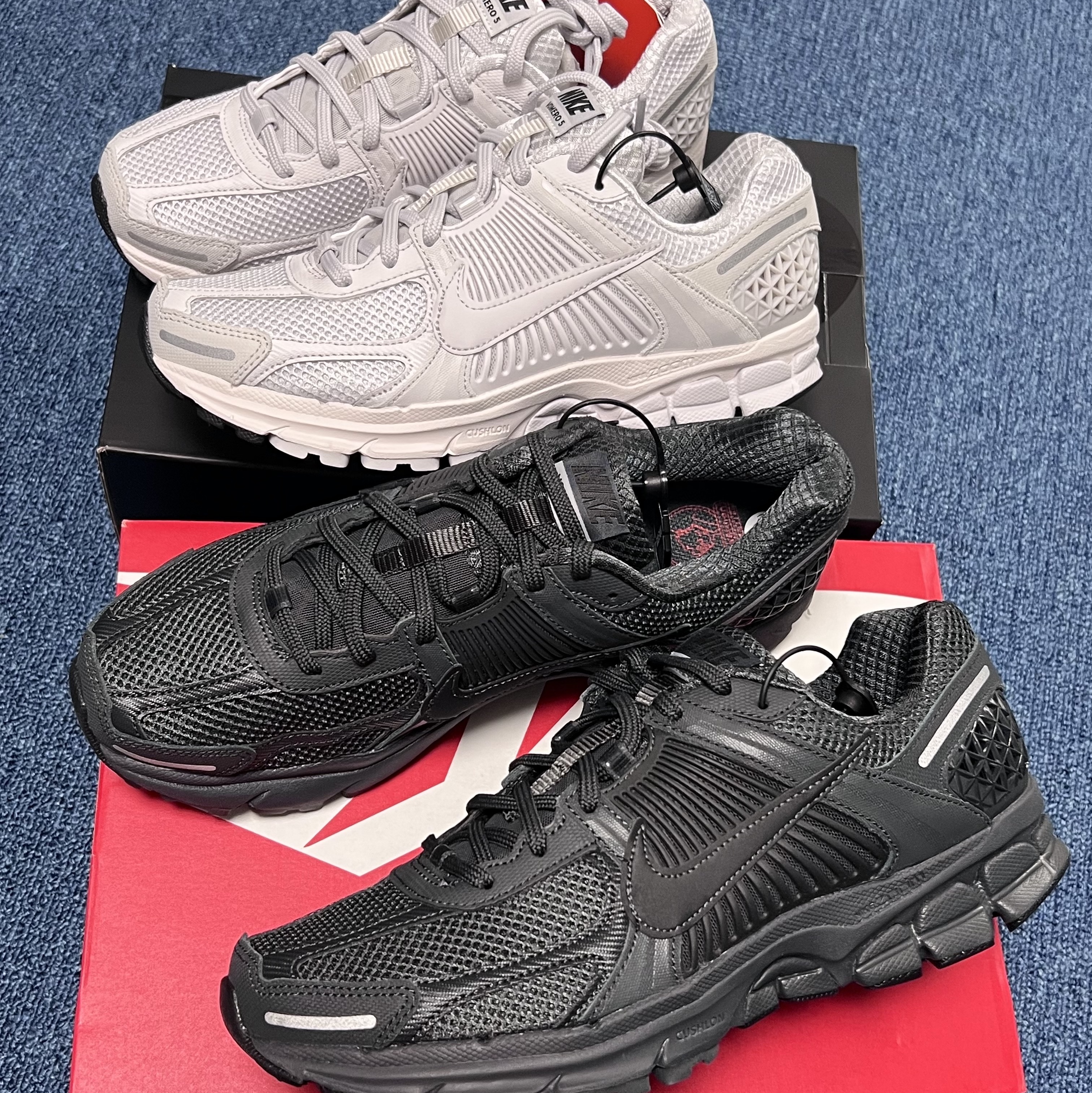 Nike Zoom Vomero 5 SP Vast Grey 2023, Nike Zoom Vomero 5 SP Anthracite 2023 착용 스타일