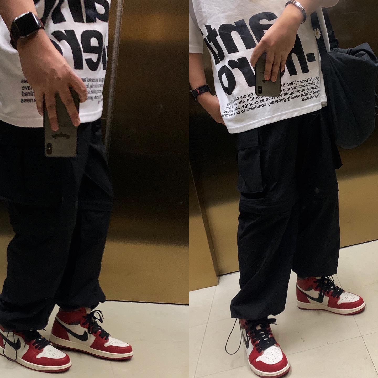 Jordan 1 Retro High OG Chicago 2022 착용 스타일 - 1
