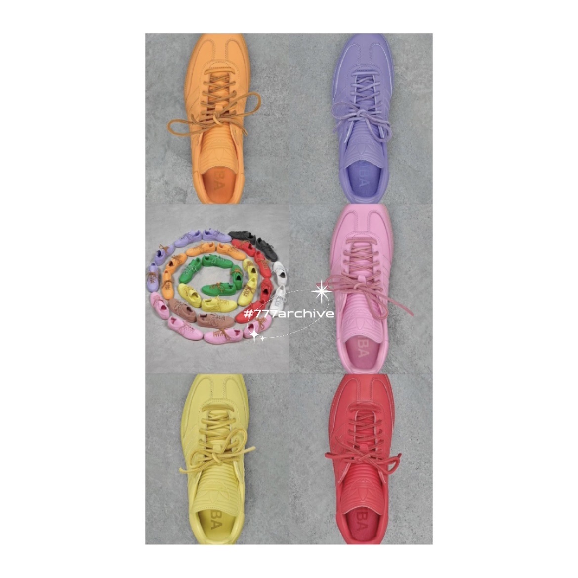 Adidas x Pharrell Williams Humanrace Samba Orange, Adidas x Pharrell Williams Humanrace Samba Red 착용 스타일 - 4