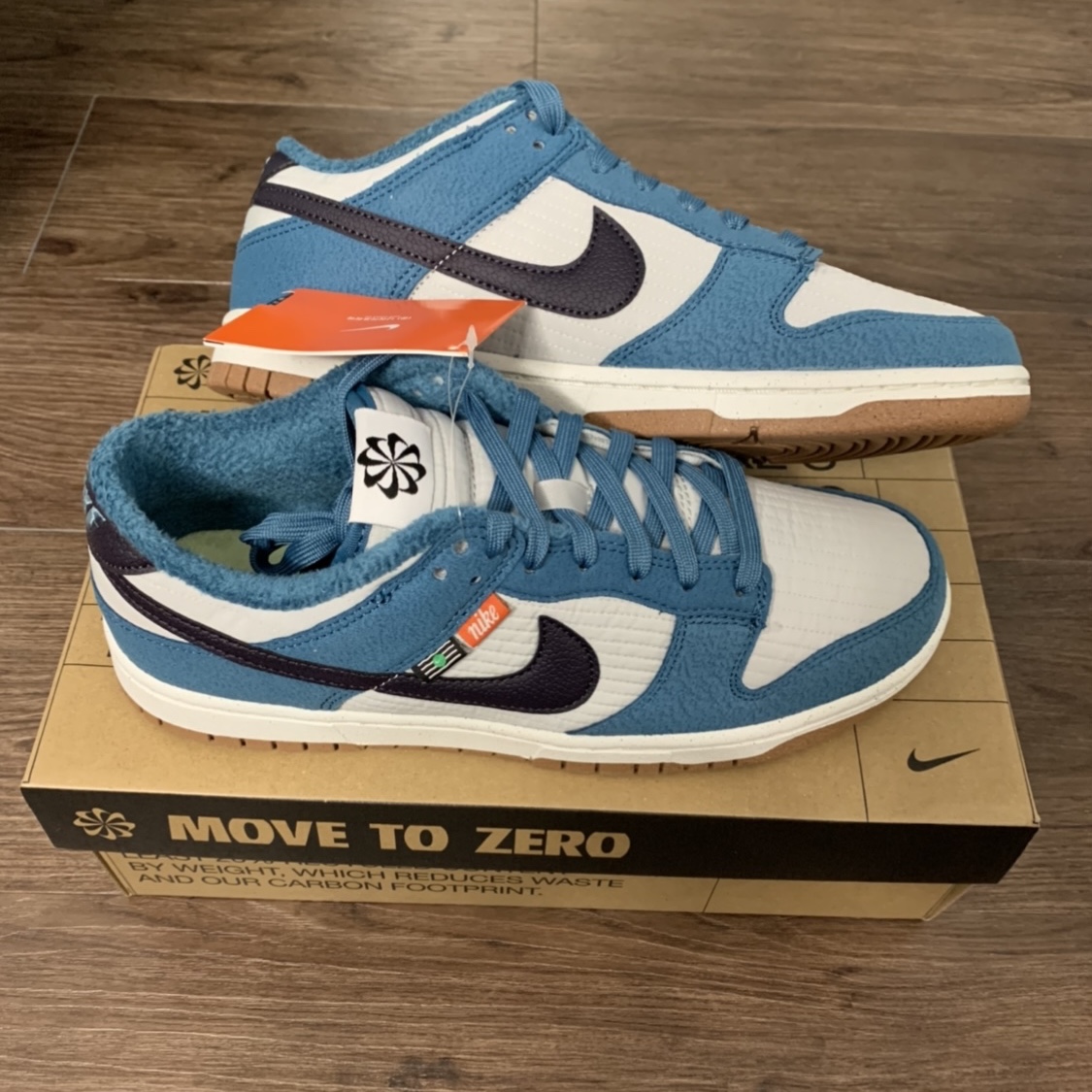 Nike Dunk Low Retro Next Nature Riftblue 착용 스타일
