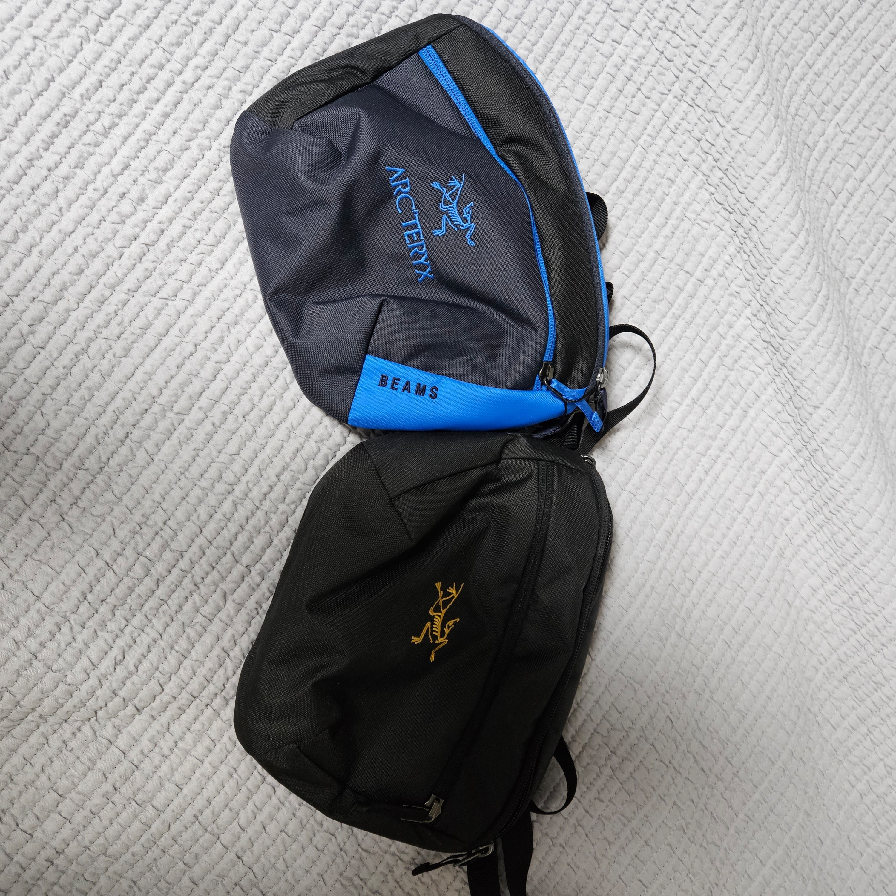 Arc'teryx x Beams Mantis 2 Waistpack Boro Blue 착용 스타일 - 2