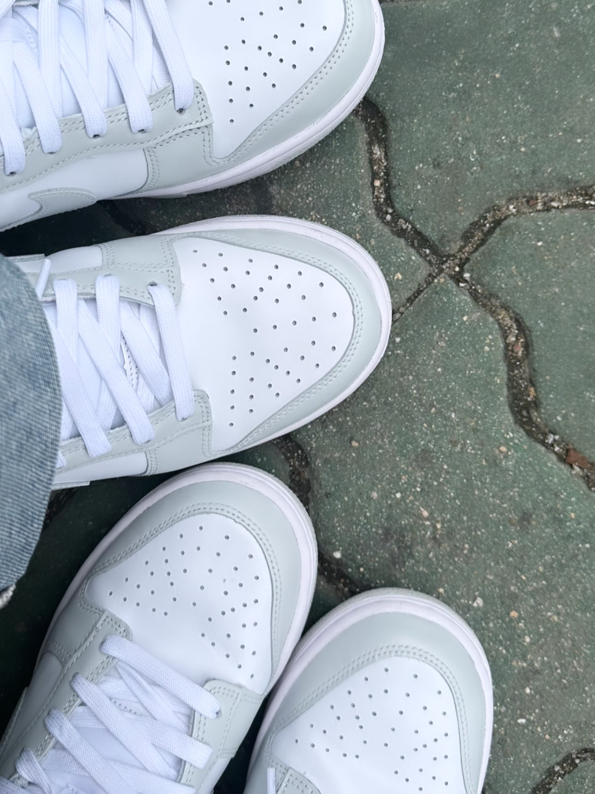 (W) Nike Dunk Low Photon Dust 착용 스타일