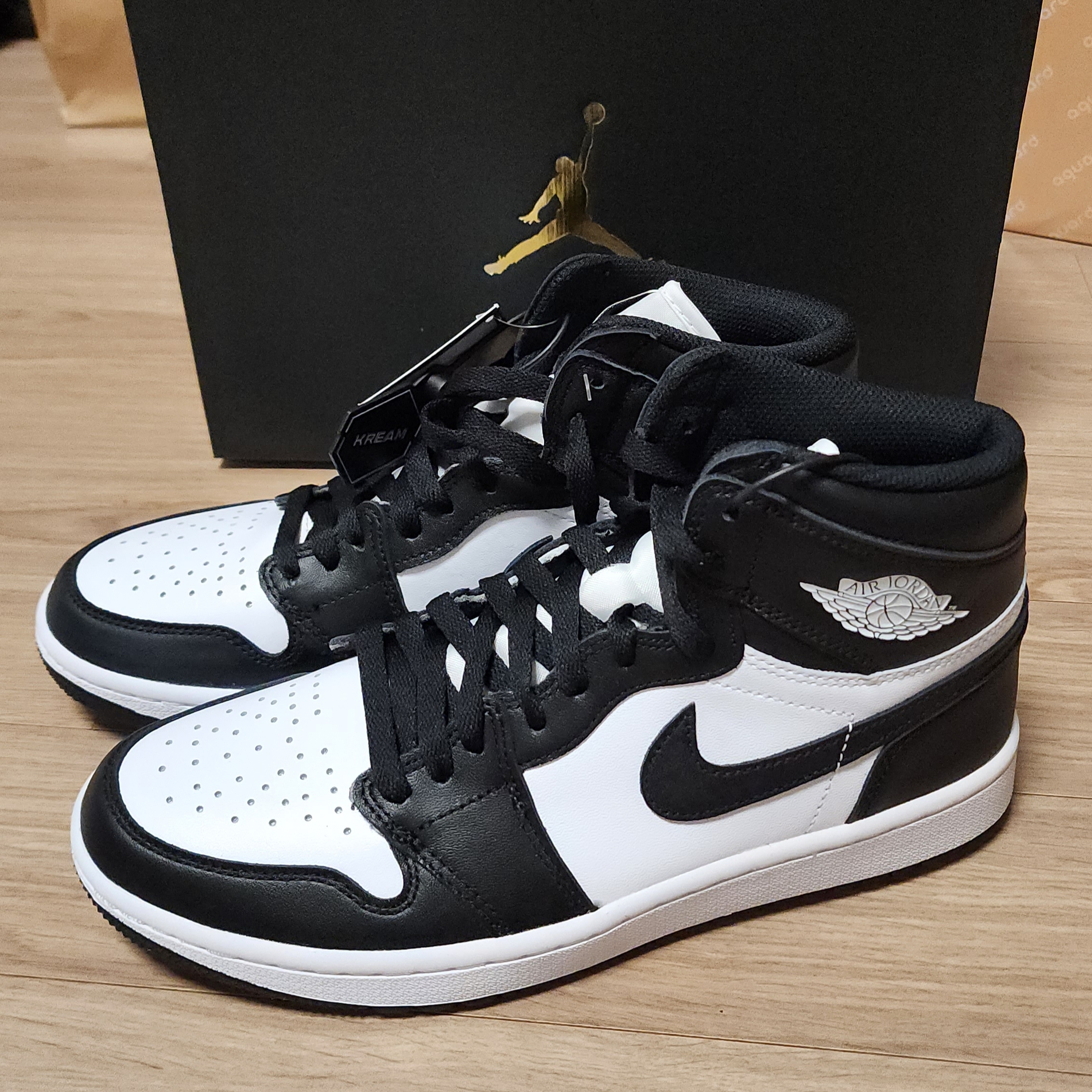 Jordan 1 High Golf White Black 착용 스타일