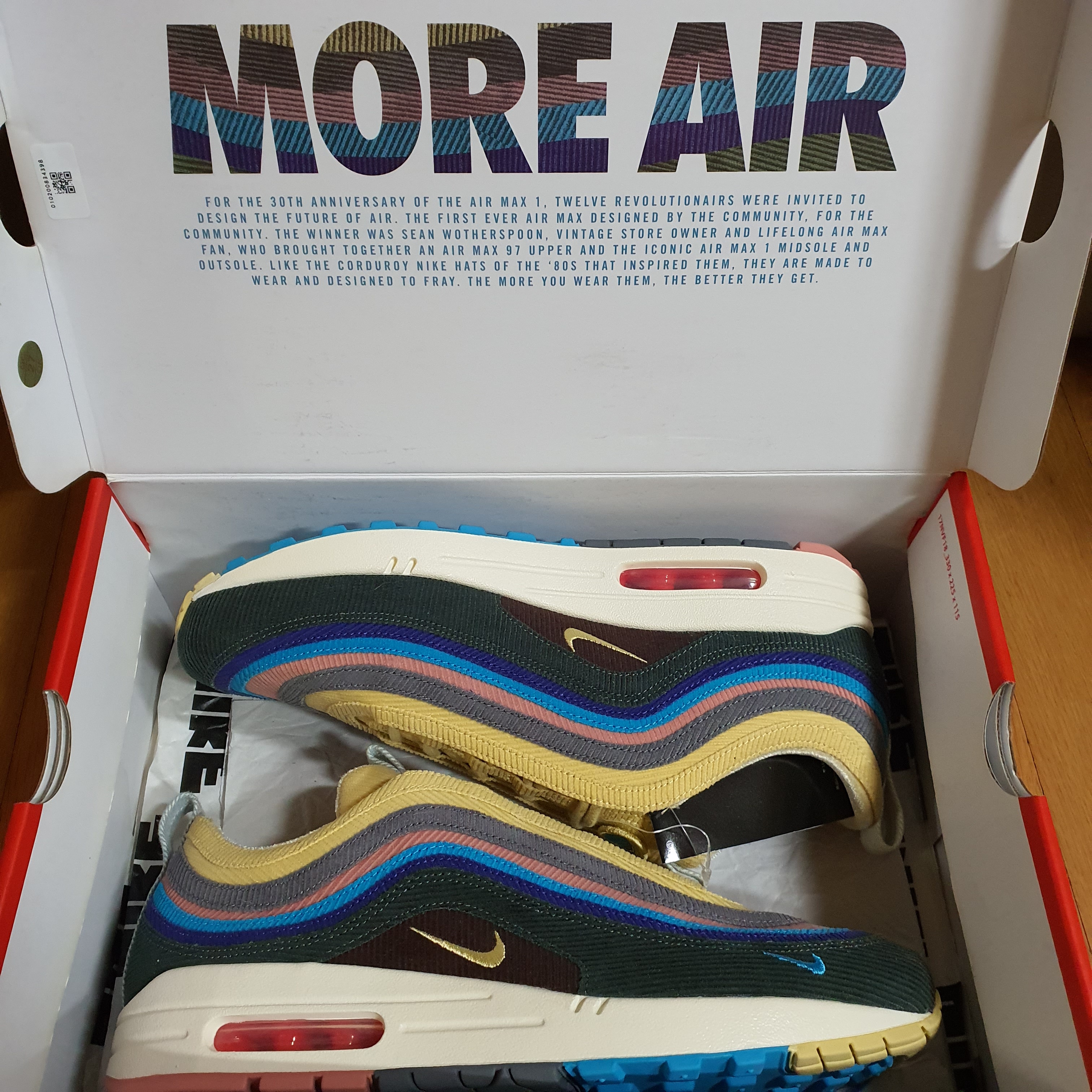 Nike x Sean Wotherspoon Air Max 1/97 착용 스타일