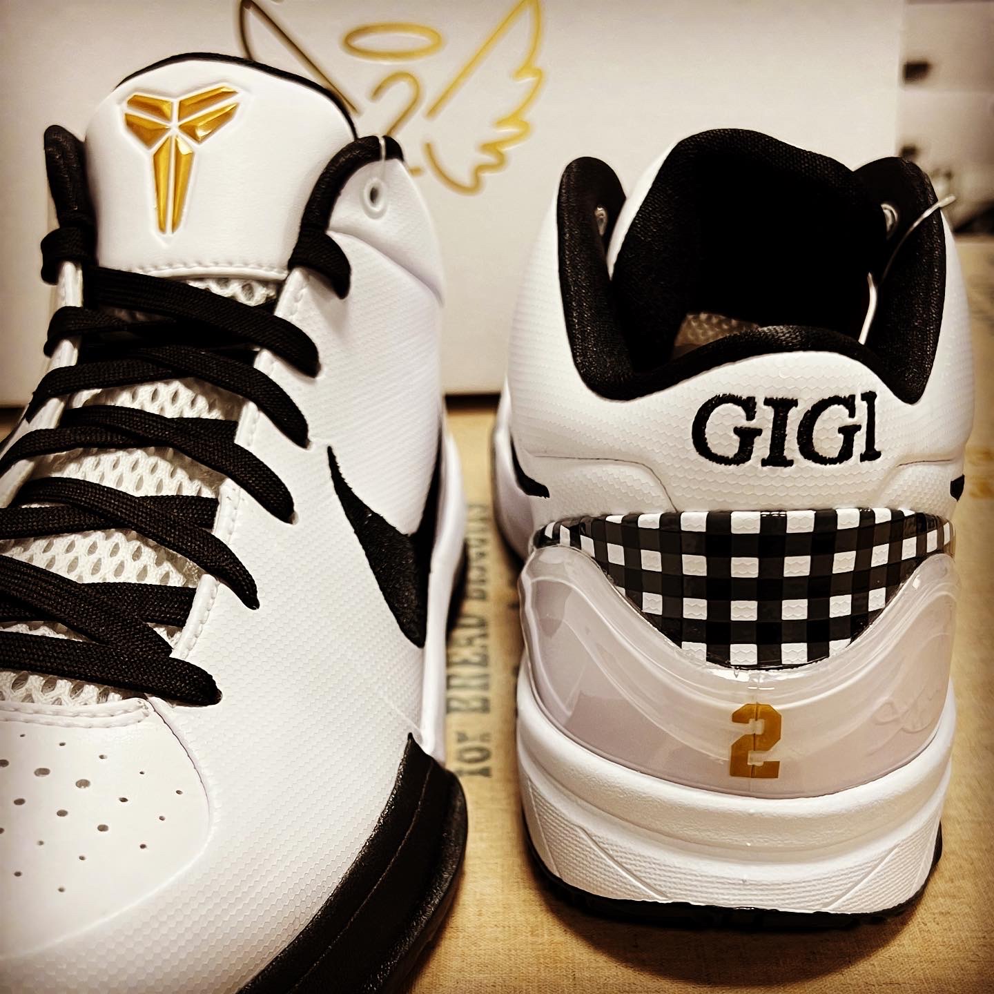 Nike Kobe 4 Protro Mambacita Gigi 착용 스타일 - 4