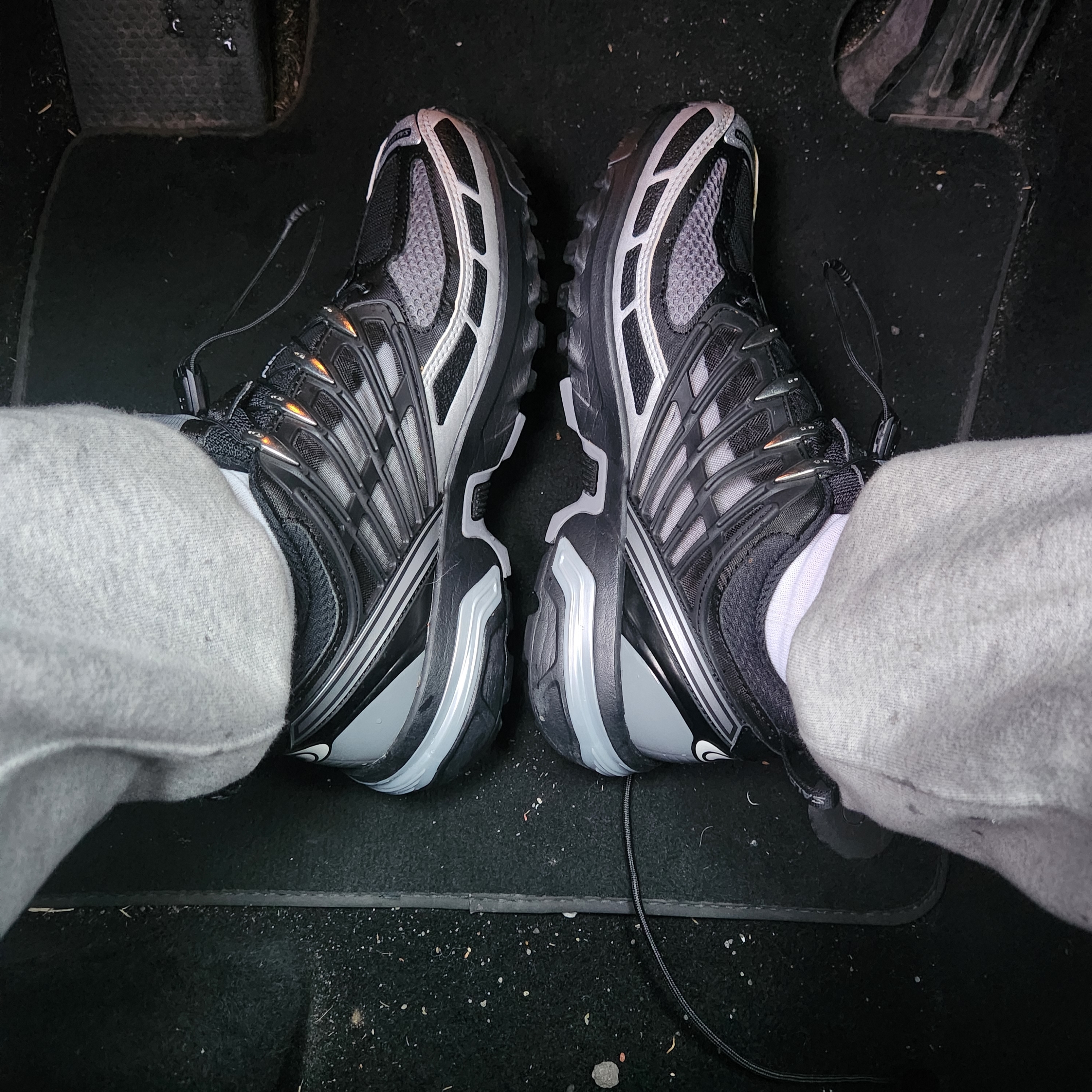 Salomon x DSM Acs Pro ADV Black 착용 스타일