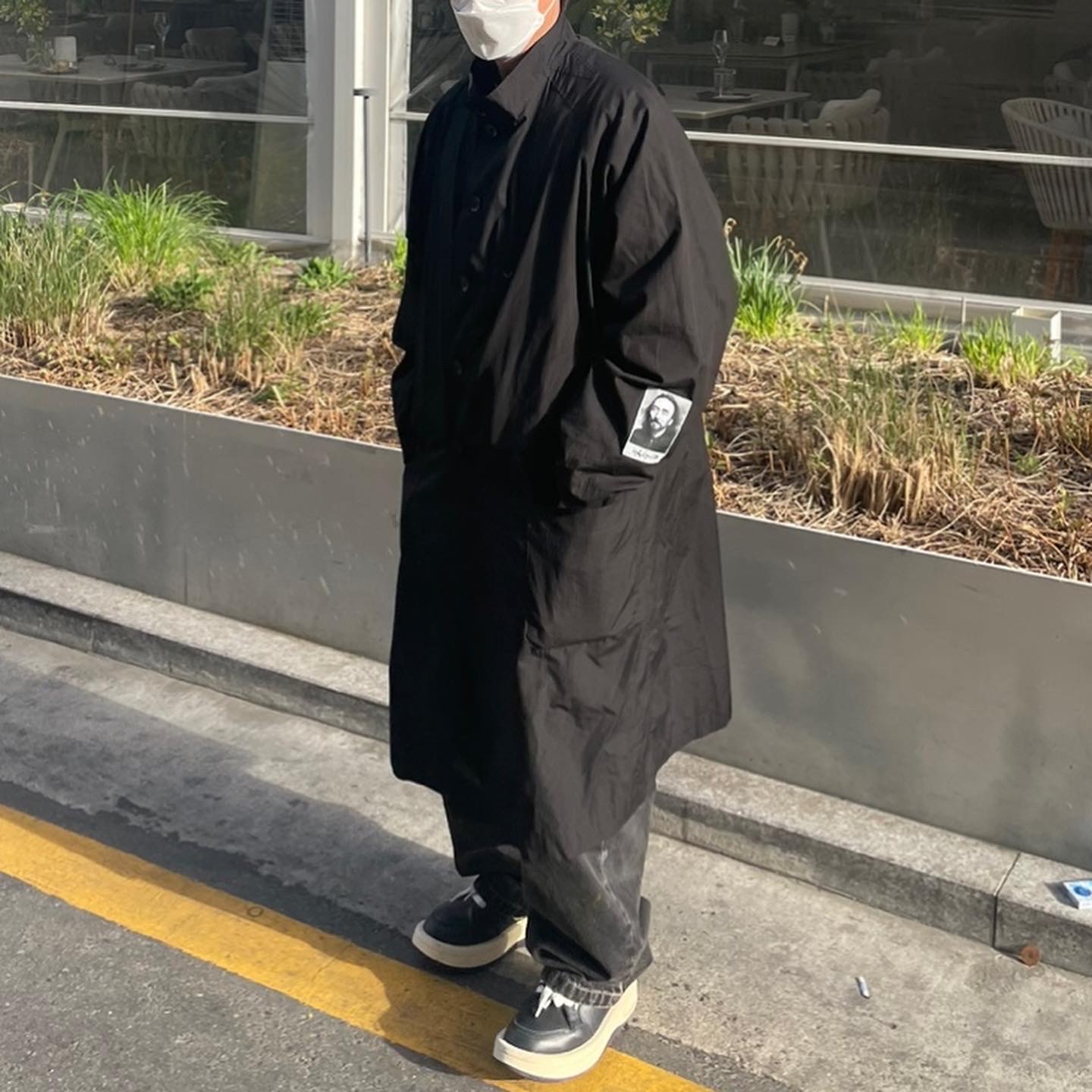 Converse x Drkshdw Turbowpn Black Cream 착용 스타일 - 4