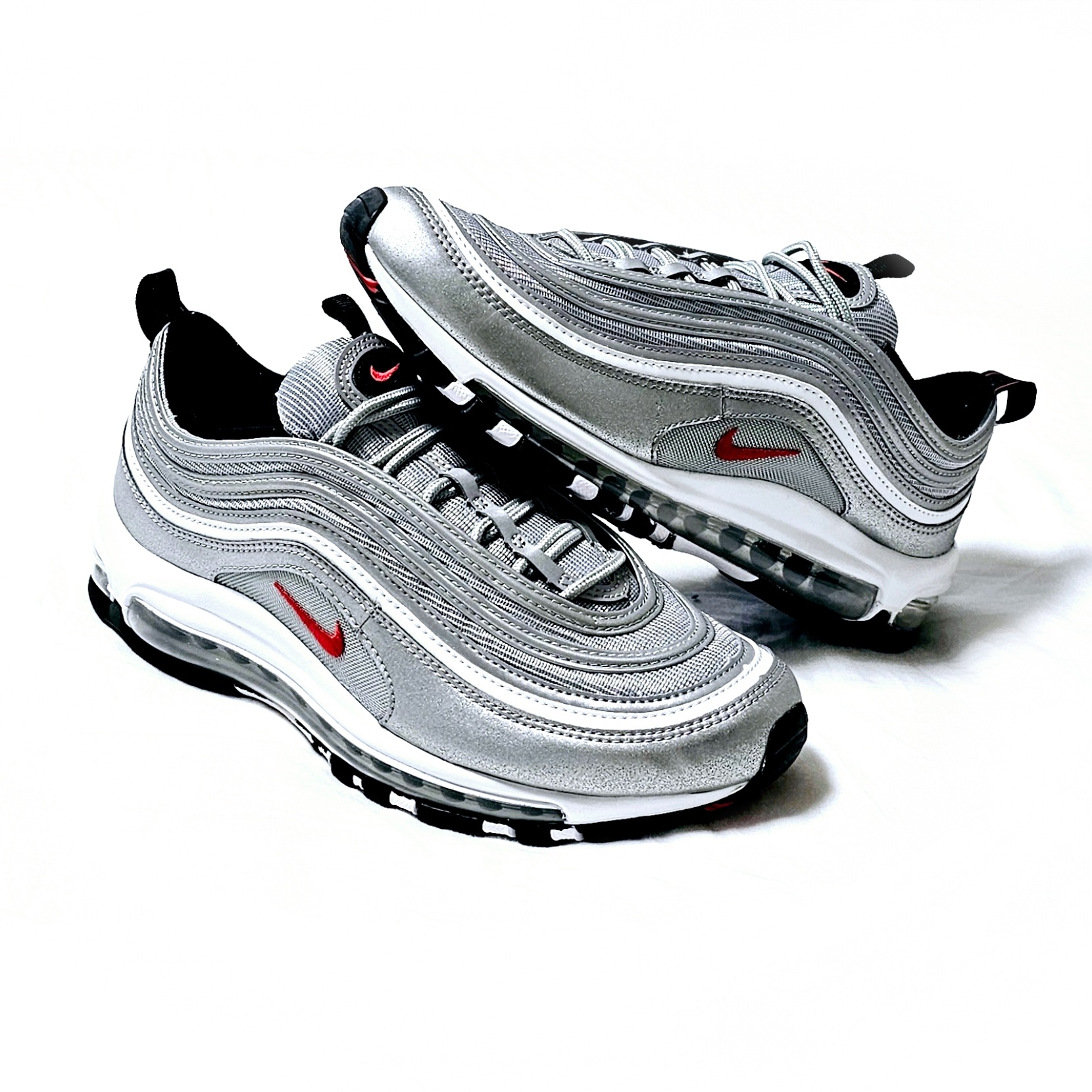 Nike Air Max 97 OG Silver Bullet 2022 착용 스타일 - 2