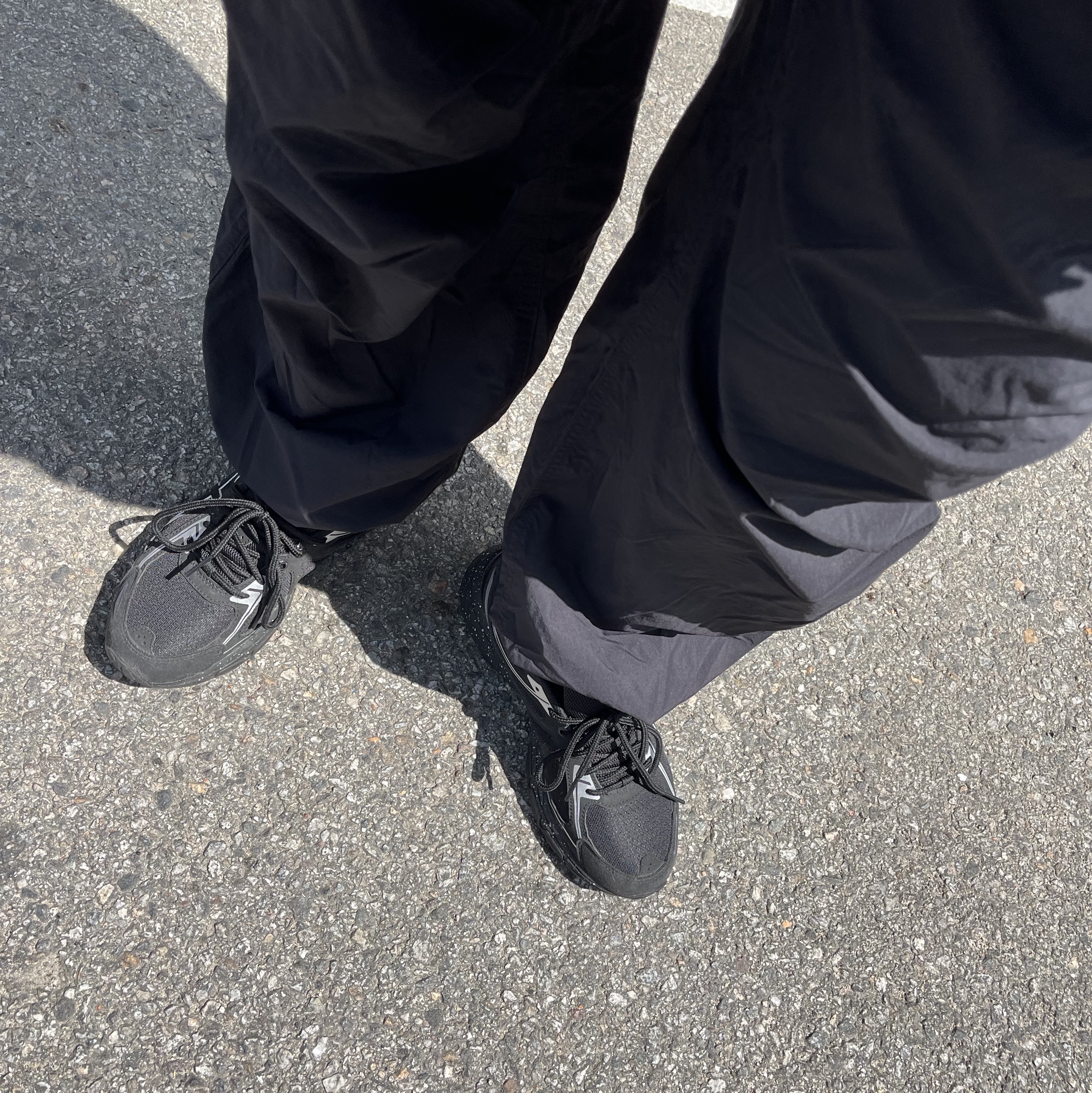 Asics Gel-Venture 6 Trail Black 착용 스타일