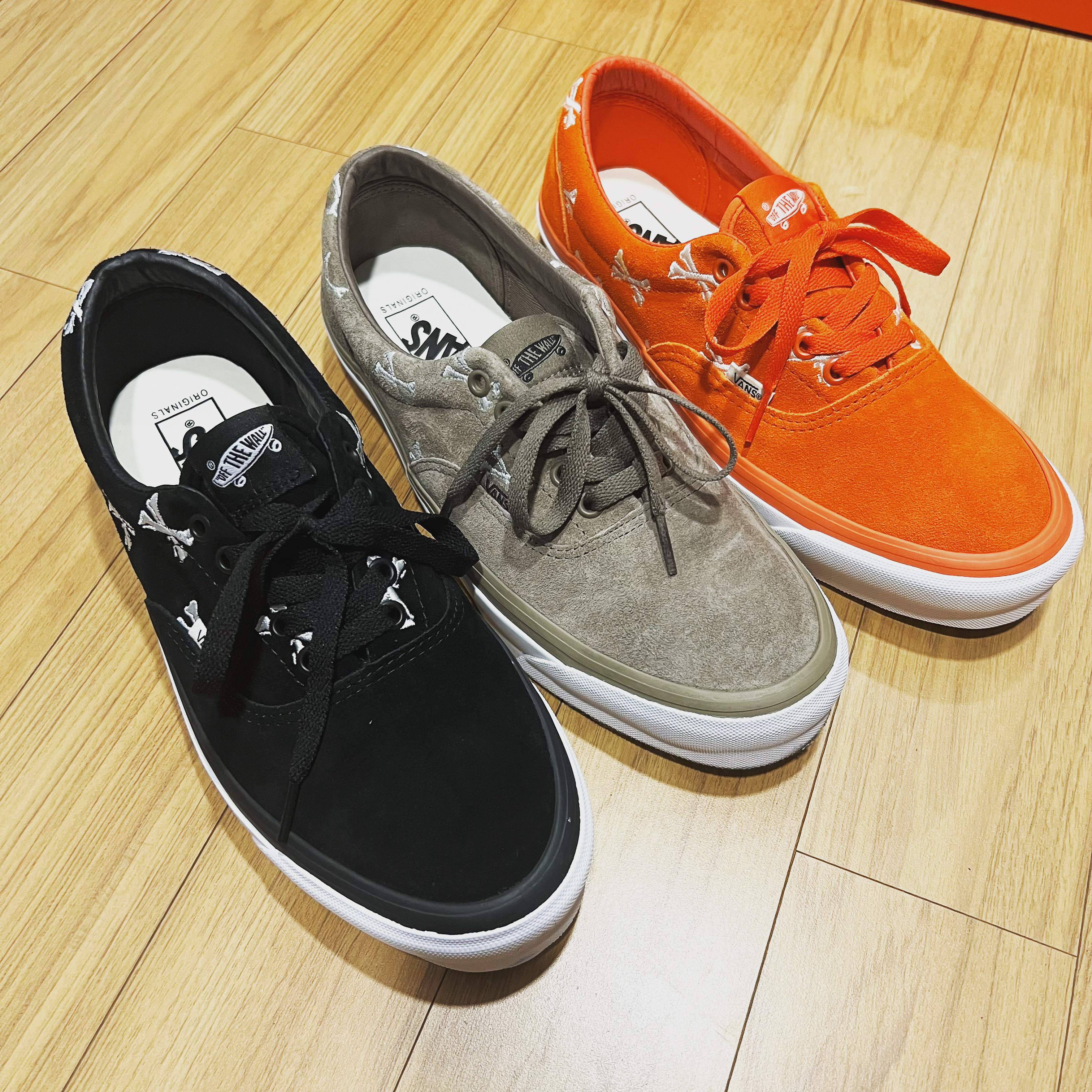 Vans Vault x WTAPS OG Era LX Black, Vans Vault x WTAPS OG Era LX Bones Coyote 착용 스타일