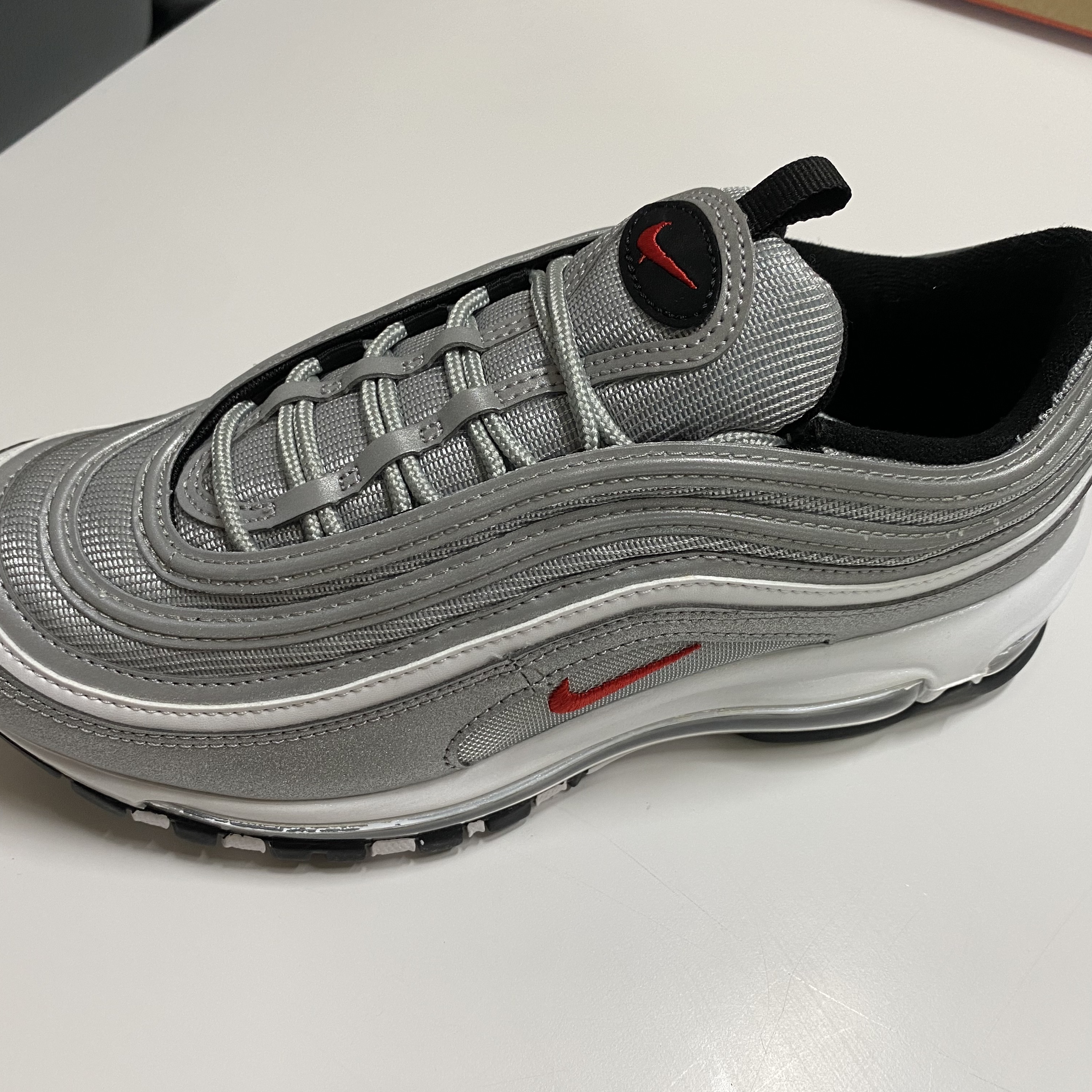 Nike Air Max 97 OG Silver Bullet 2022 착용 스타일 - 2