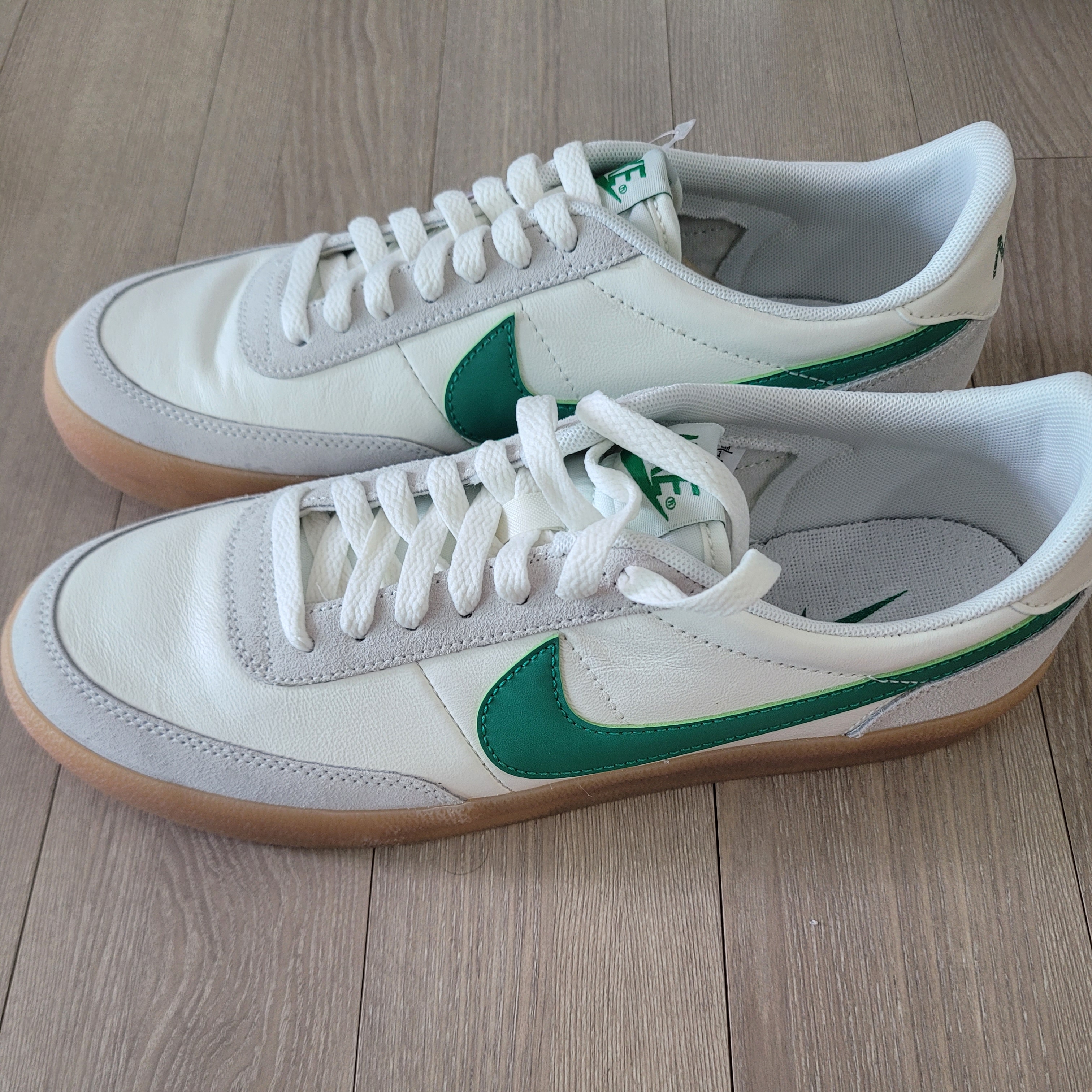 Nike x J.Crew Killshot 2 Lucid Green 착용 스타일 - 1