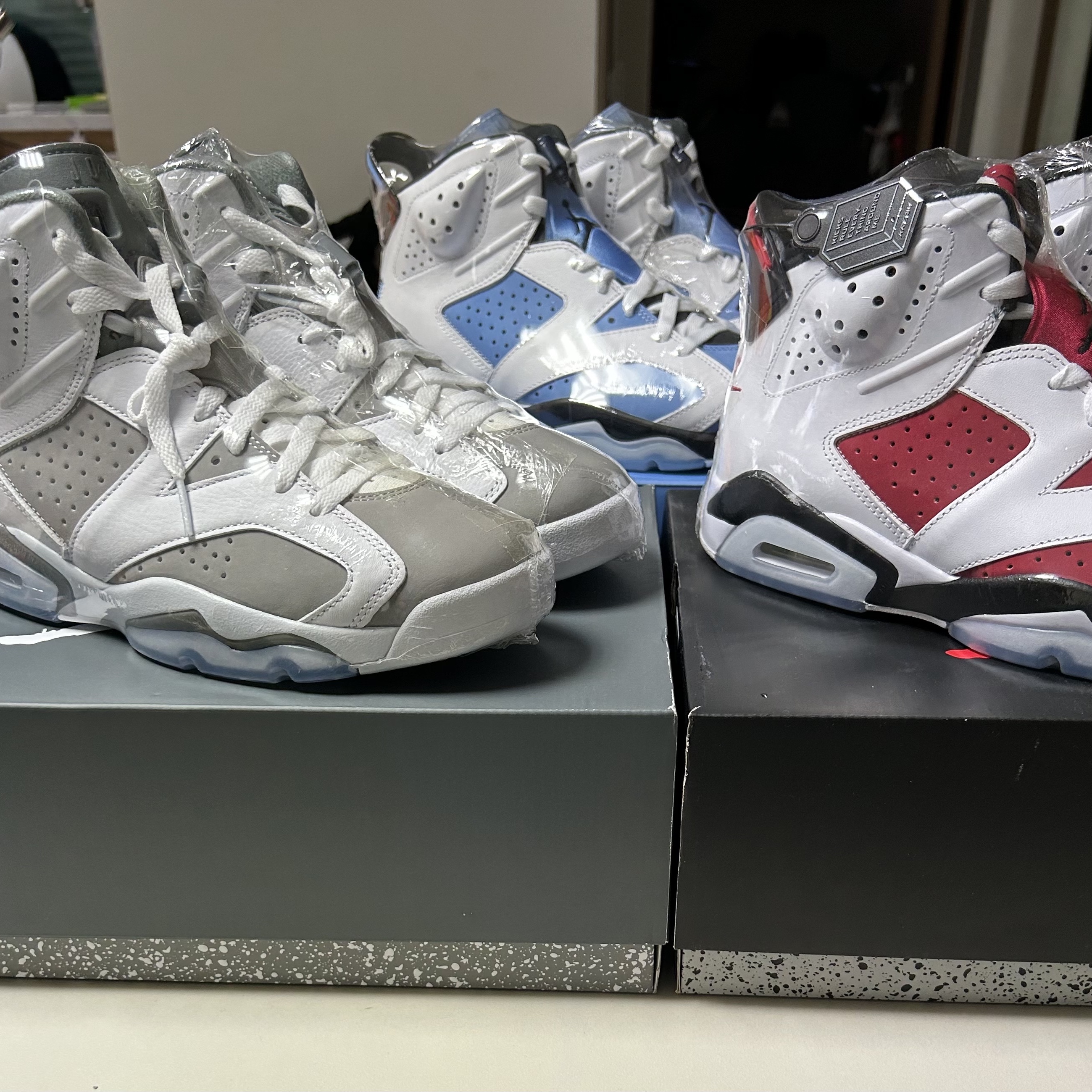 Jordan 6 Retro Carmine 2021, Jordan 6 Retro Cool Grey 착용 스타일