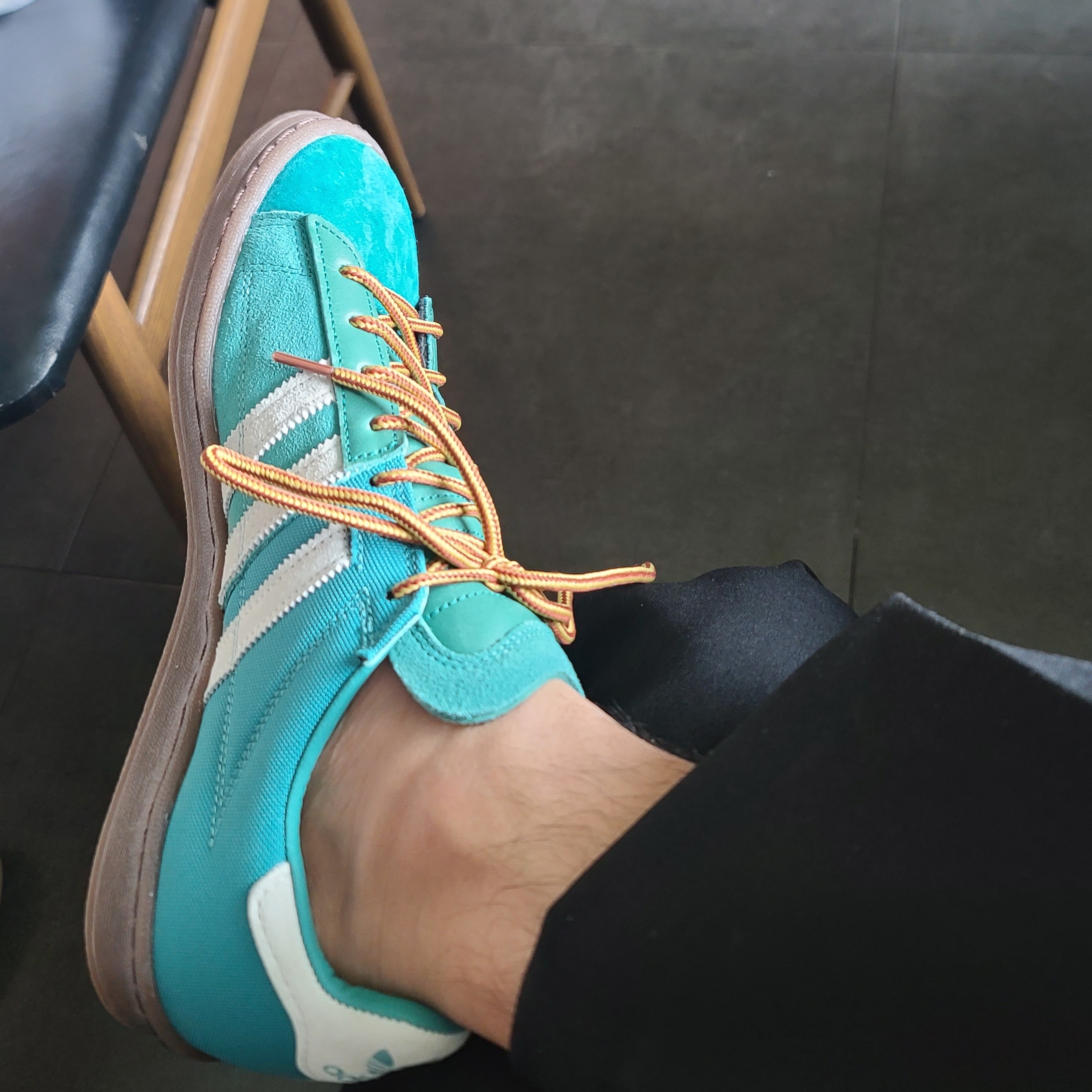 Adidas x Darryl Brown Campus 80 Active Green 착용 스타일 - 2