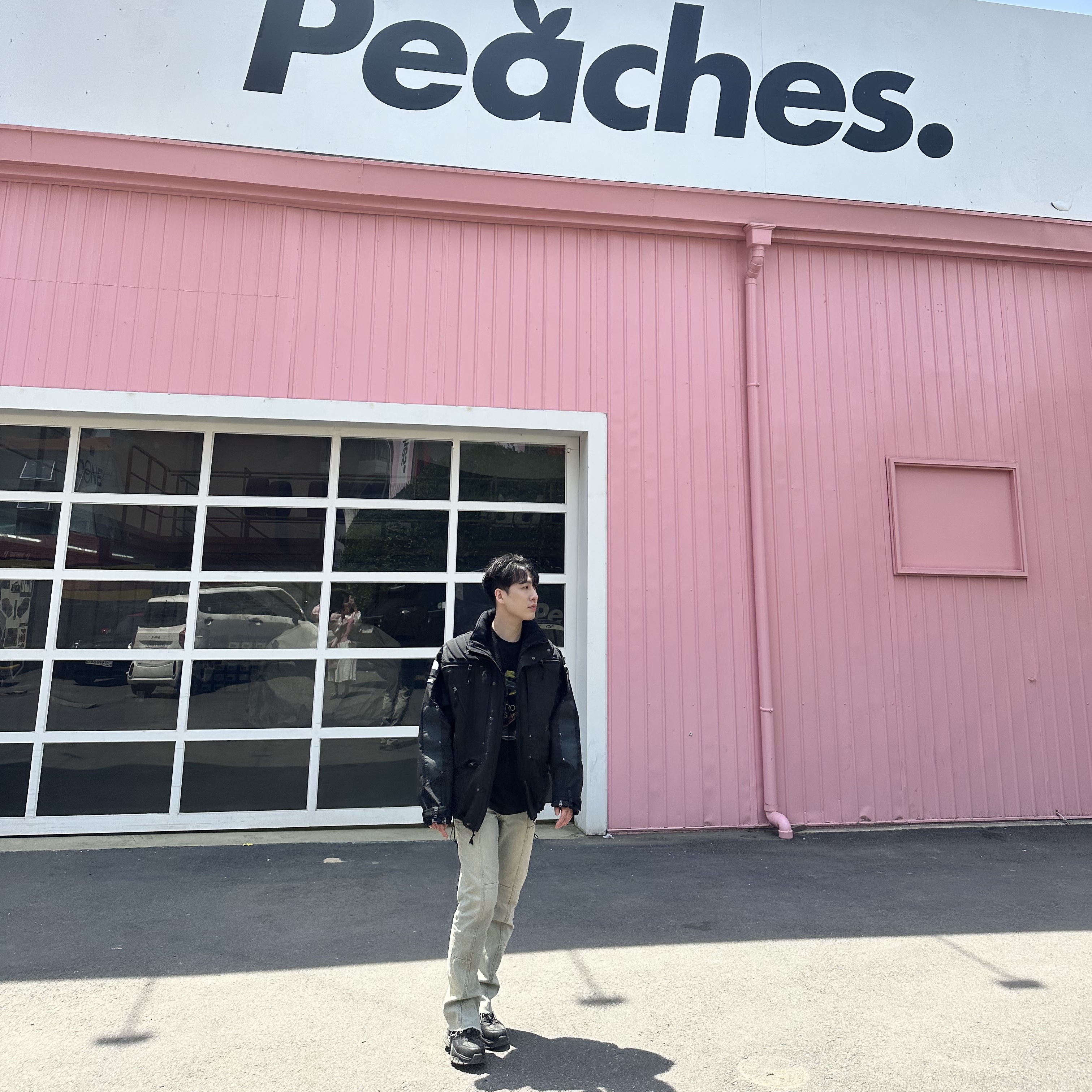 Supreme x The North Face Steep Tech Apogee Jacket Black - 22FW 착용 스타일 - 1