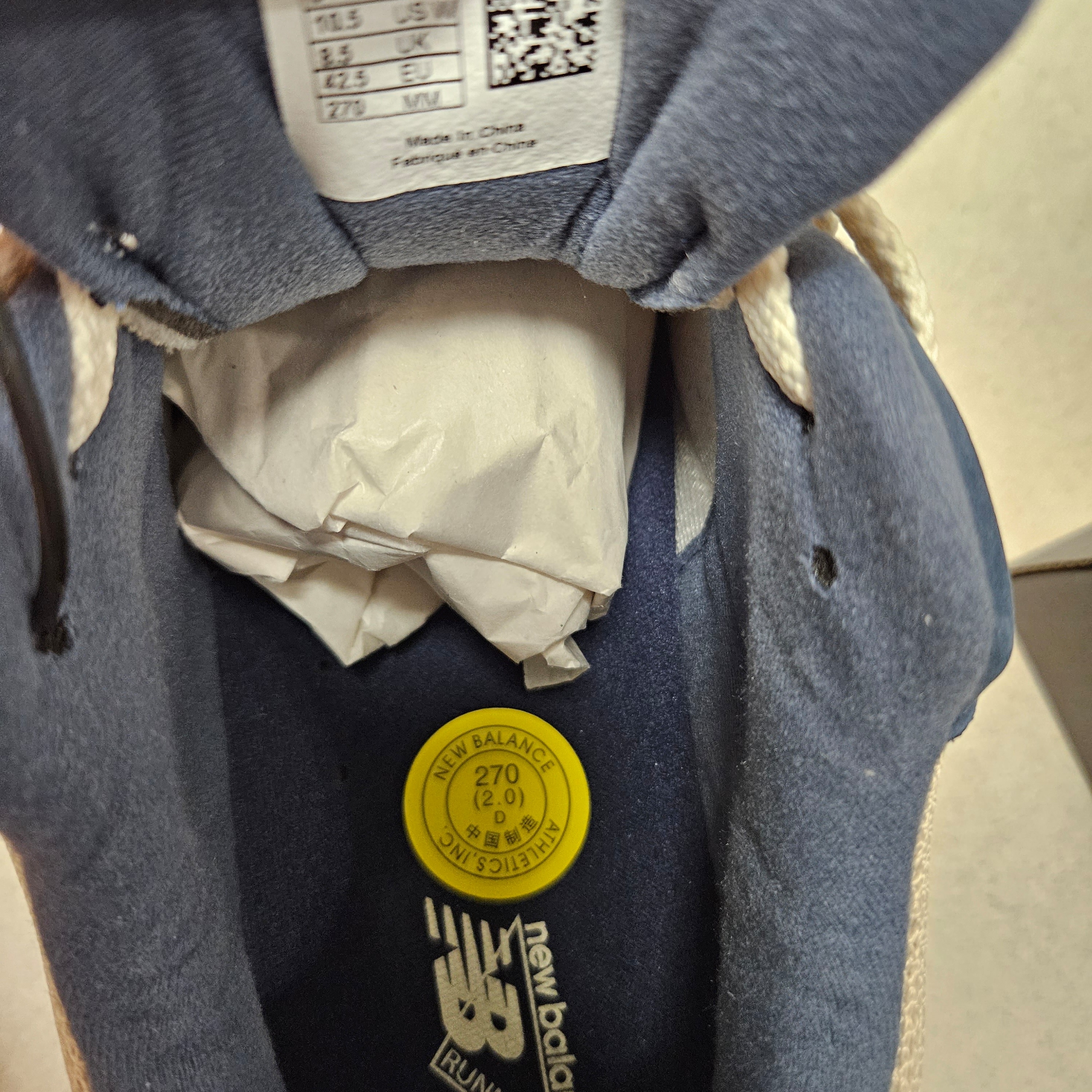 New Balance 2002R Vintage Indigo 착용 스타일 - 2