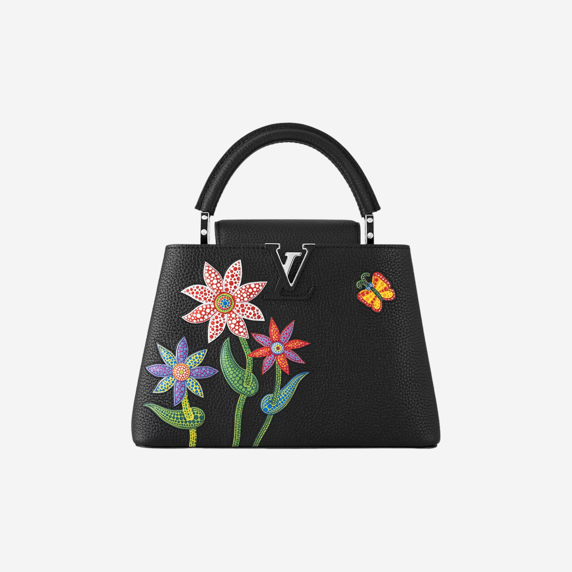 Louis Vuitton Taurillon Mechanical Flowers Smile Capucines BB Blue NEW SOLD  OUT