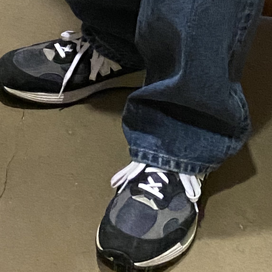 New Balance 992 Made in USA Navy 착용 스타일