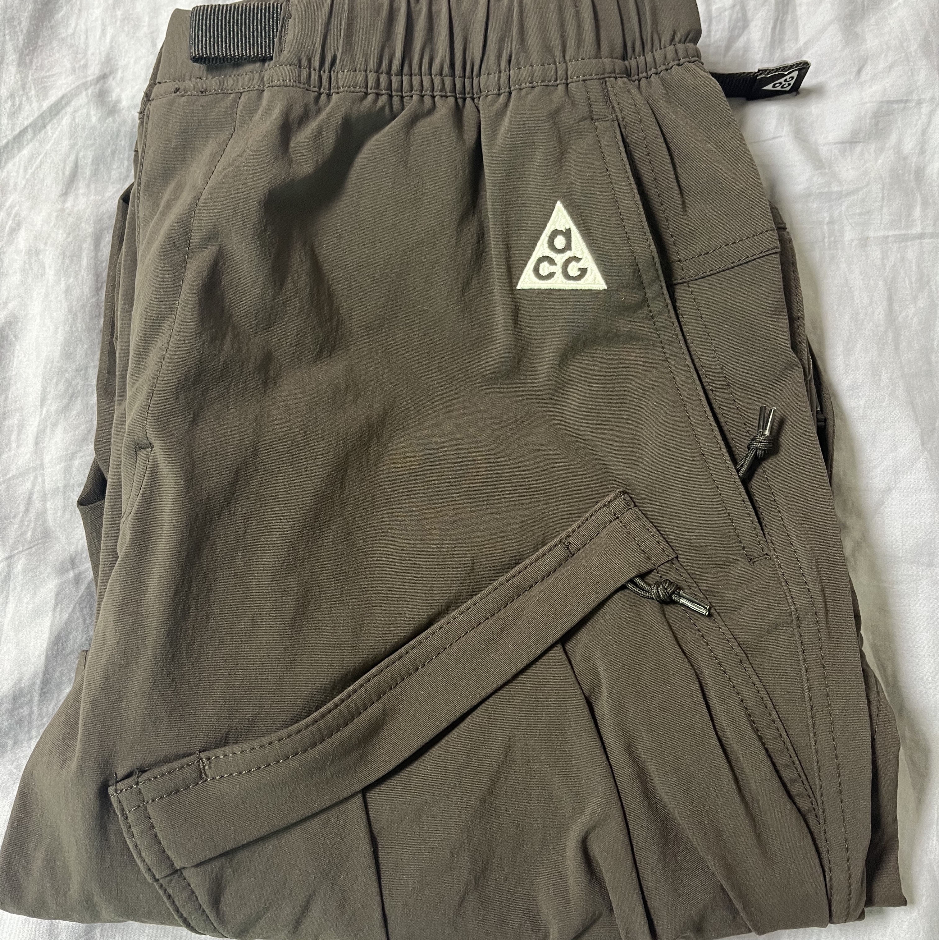Nike ACG Smith Summit Cargo Pants Velvet Brown - Asia 착용 스타일 - 1