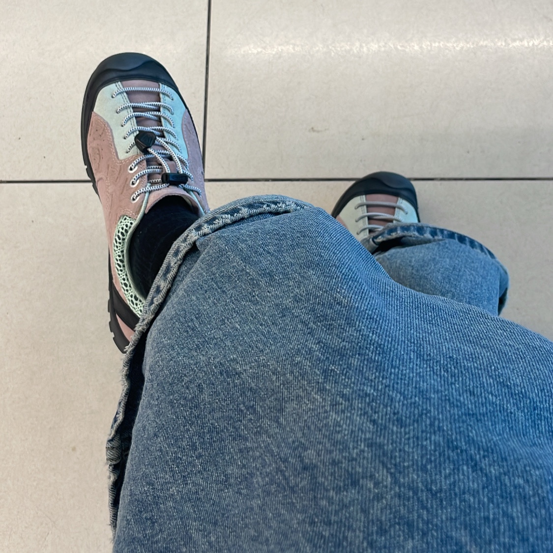 (W) Keen Jasper Rocks SP Sneakers NAC Field 착용 스타일