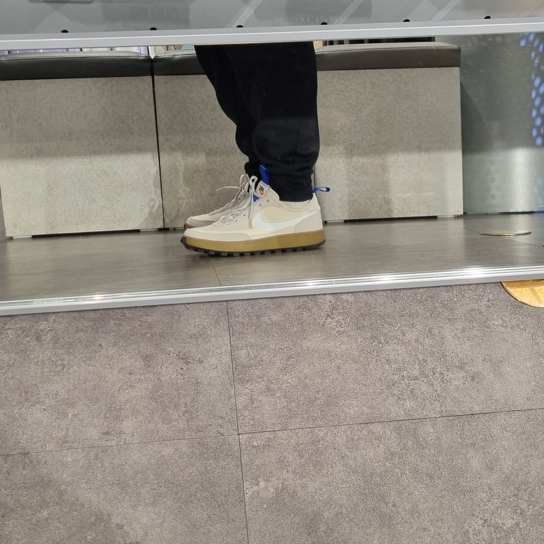 Nike x Tom Sachs General Purpose Shoe Light Cream 착용 스타일 - 2