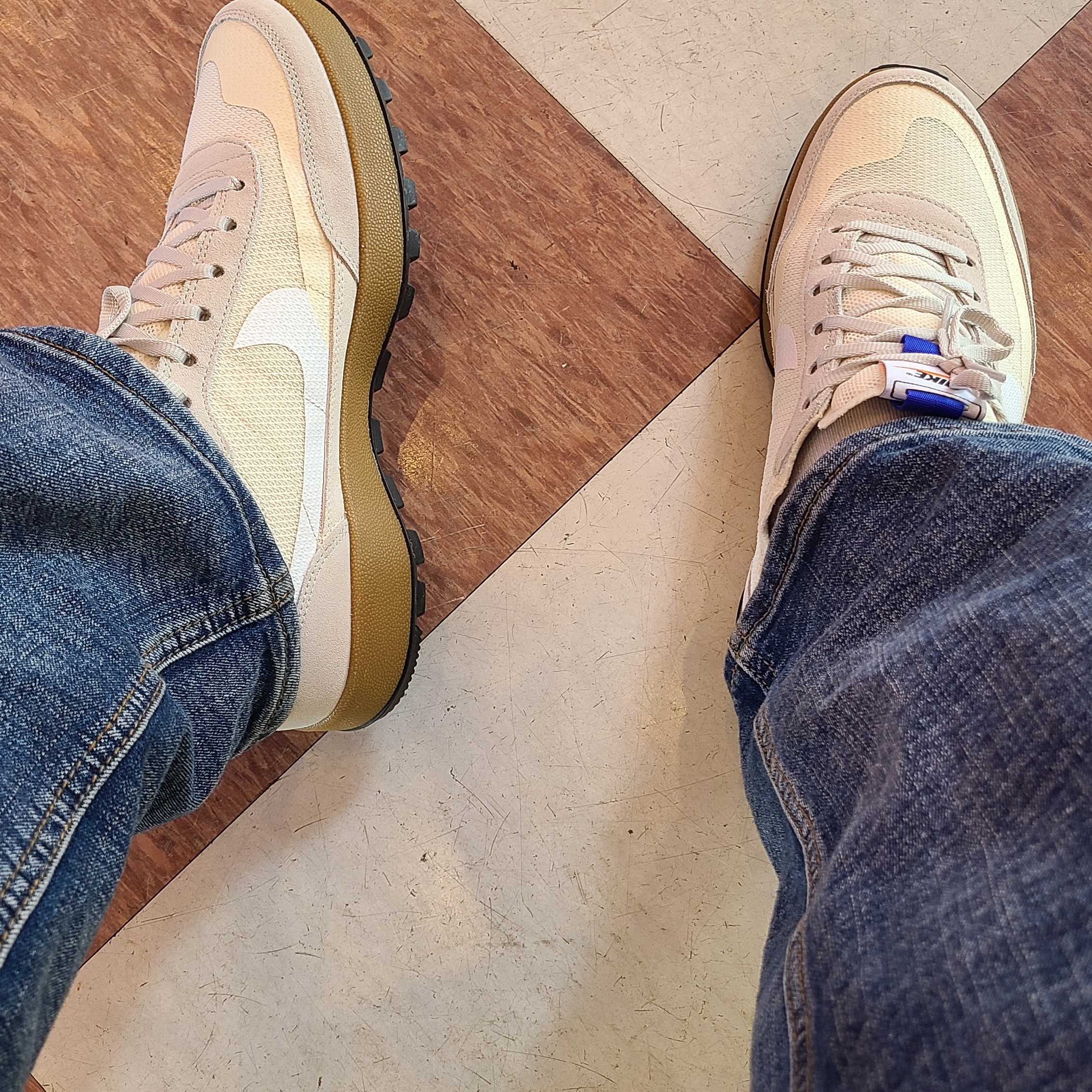 Nike x Tom Sachs General Purpose Shoe Light Cream 착용 스타일