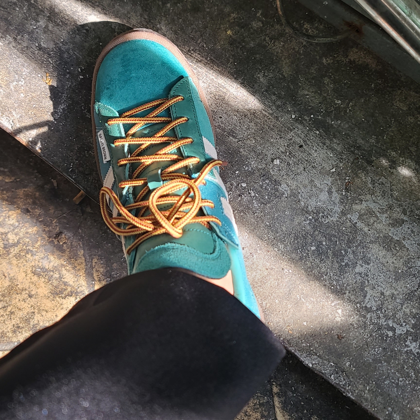 Adidas x Darryl Brown Campus 80 Active Green 착용 스타일 - 1