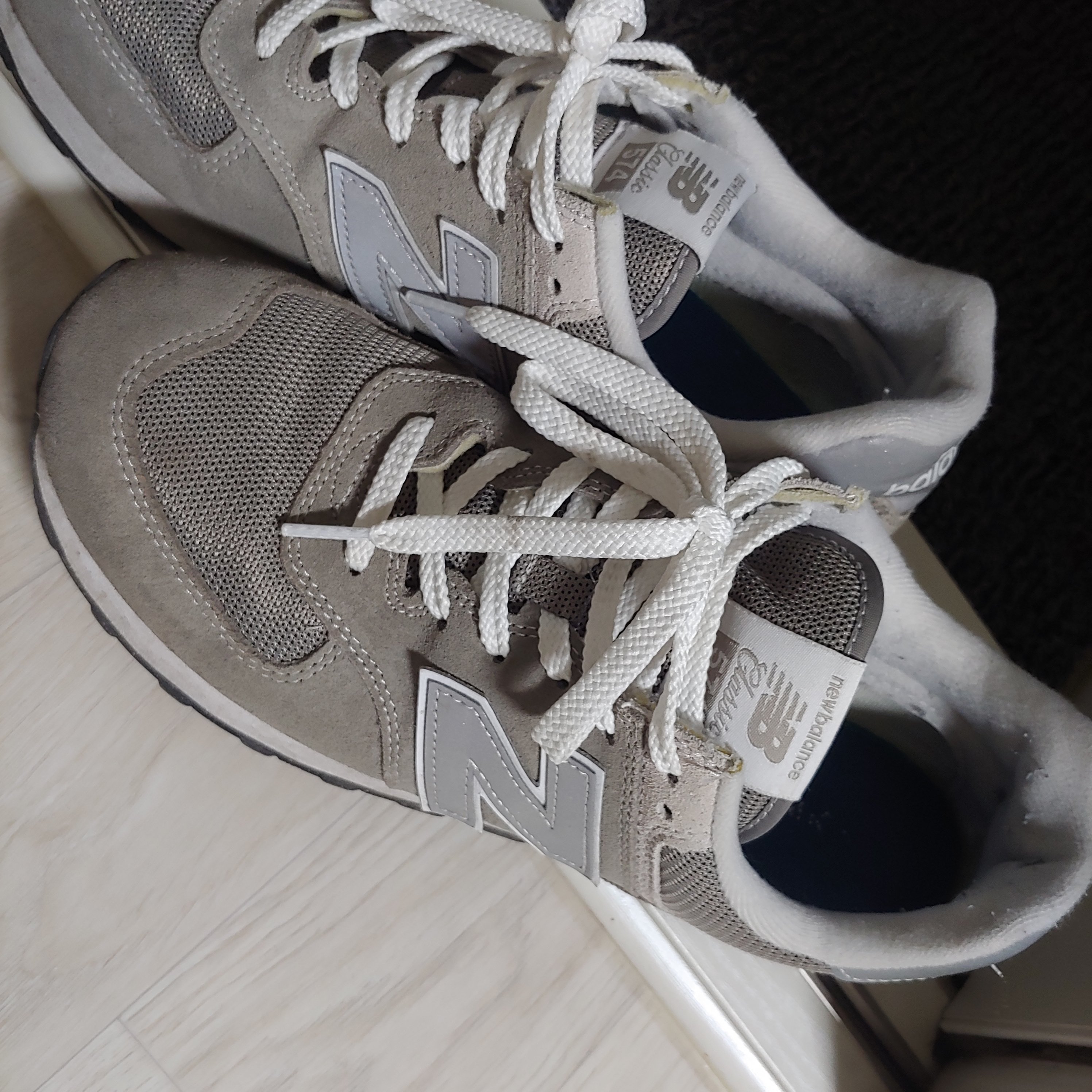 New Balance 574 Worn By Anyone Grey - D Standard 착용 스타일
