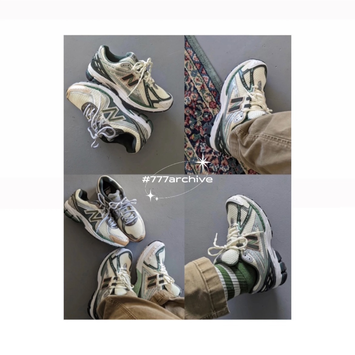 New Balance x Aime Leon Dore 860v2 Green, New Balance x Aime Leon Dore 1906R Jade 착용 스타일 - 4