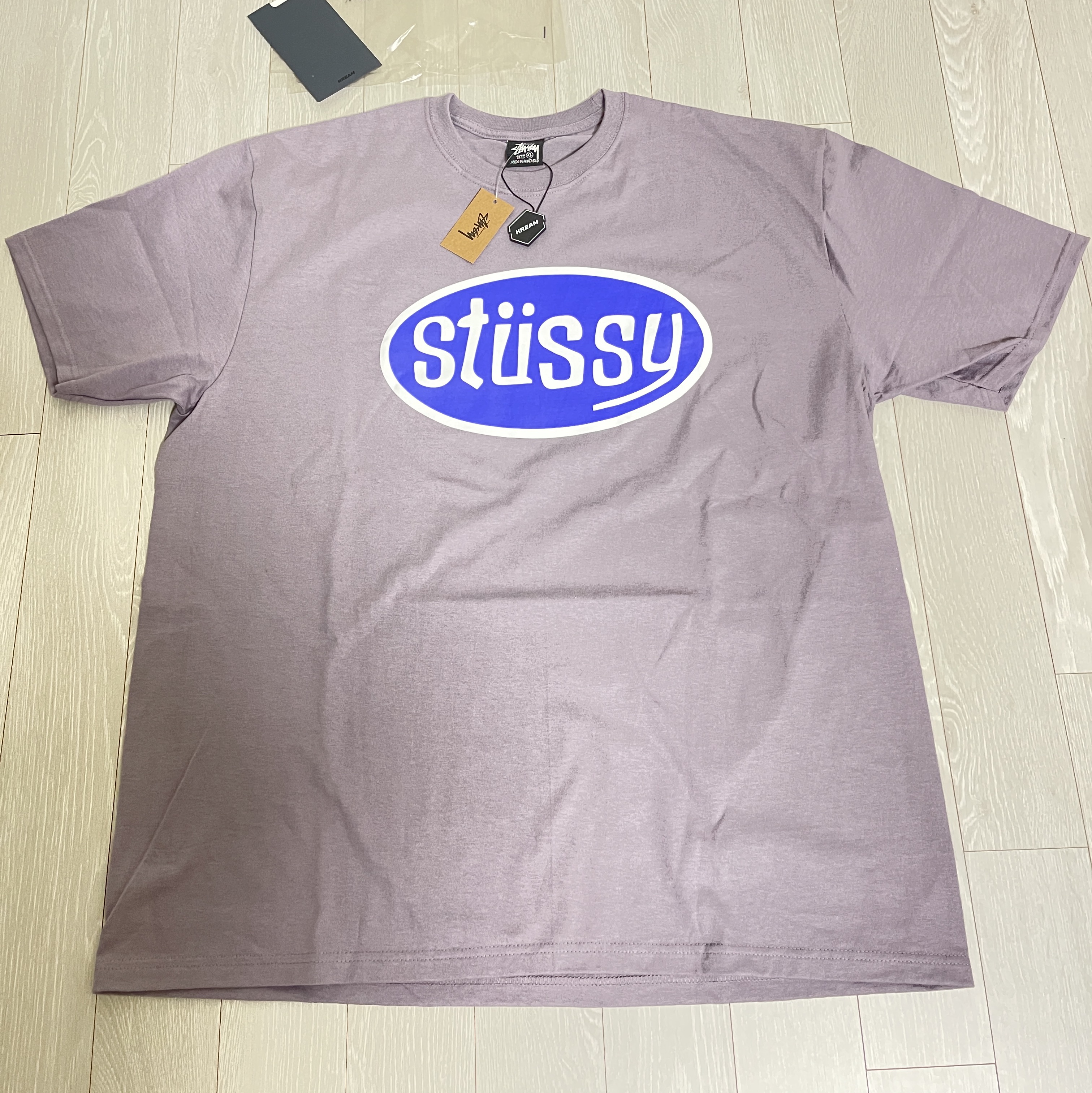 Stussy Pitstop T-Shirt Mauve 착용 스타일