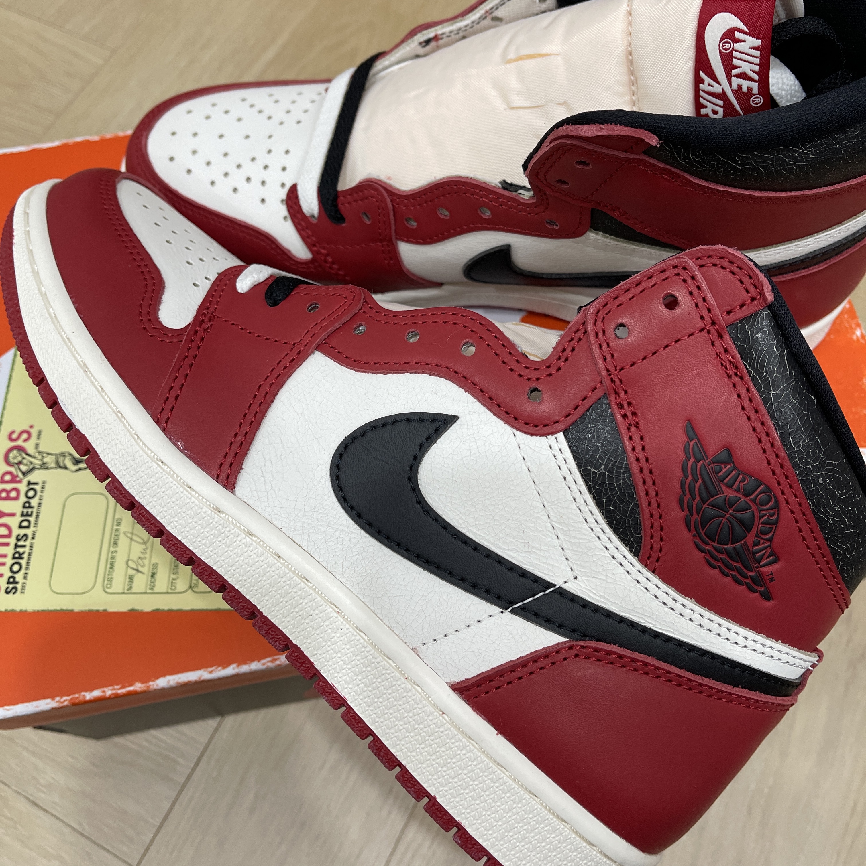 Jordan 1 Retro High OG Chicago 2022 착용 스타일