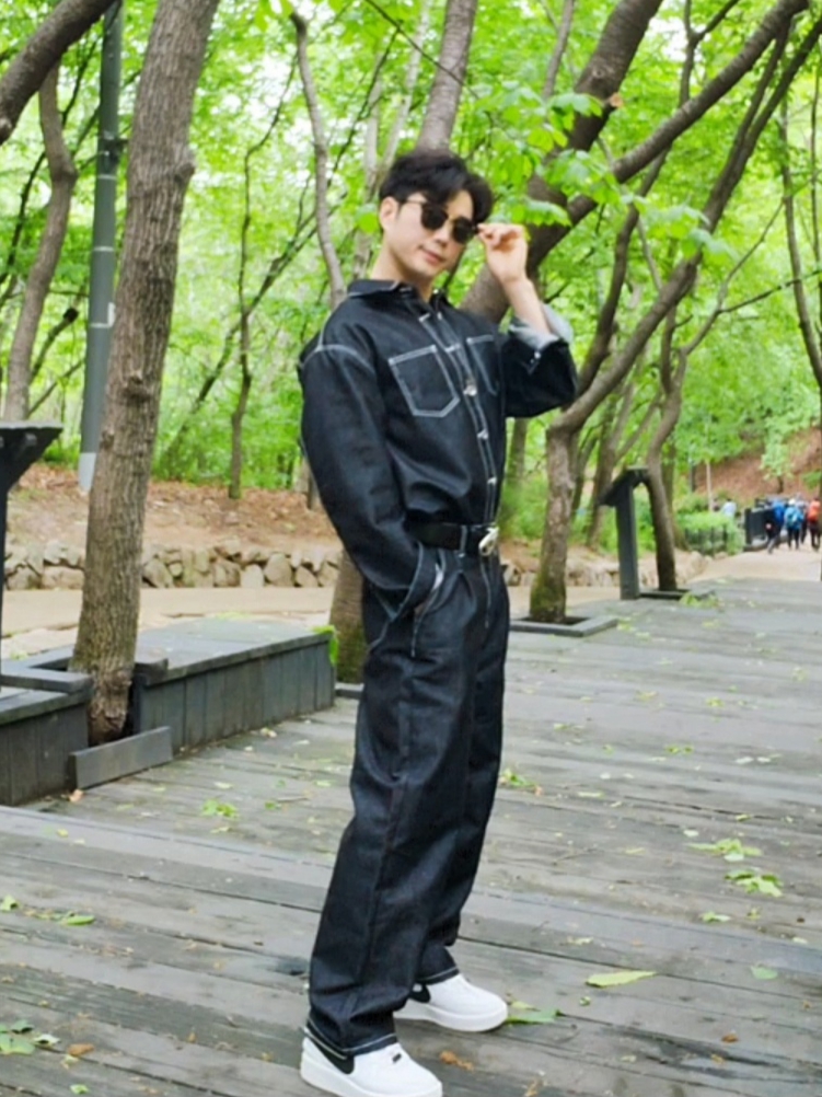 Diesel B-1DR Leather Belt with D Buckle Black, Nike x Ambush Air Force 1 Low SP Phantom 착용 스타일 - 2