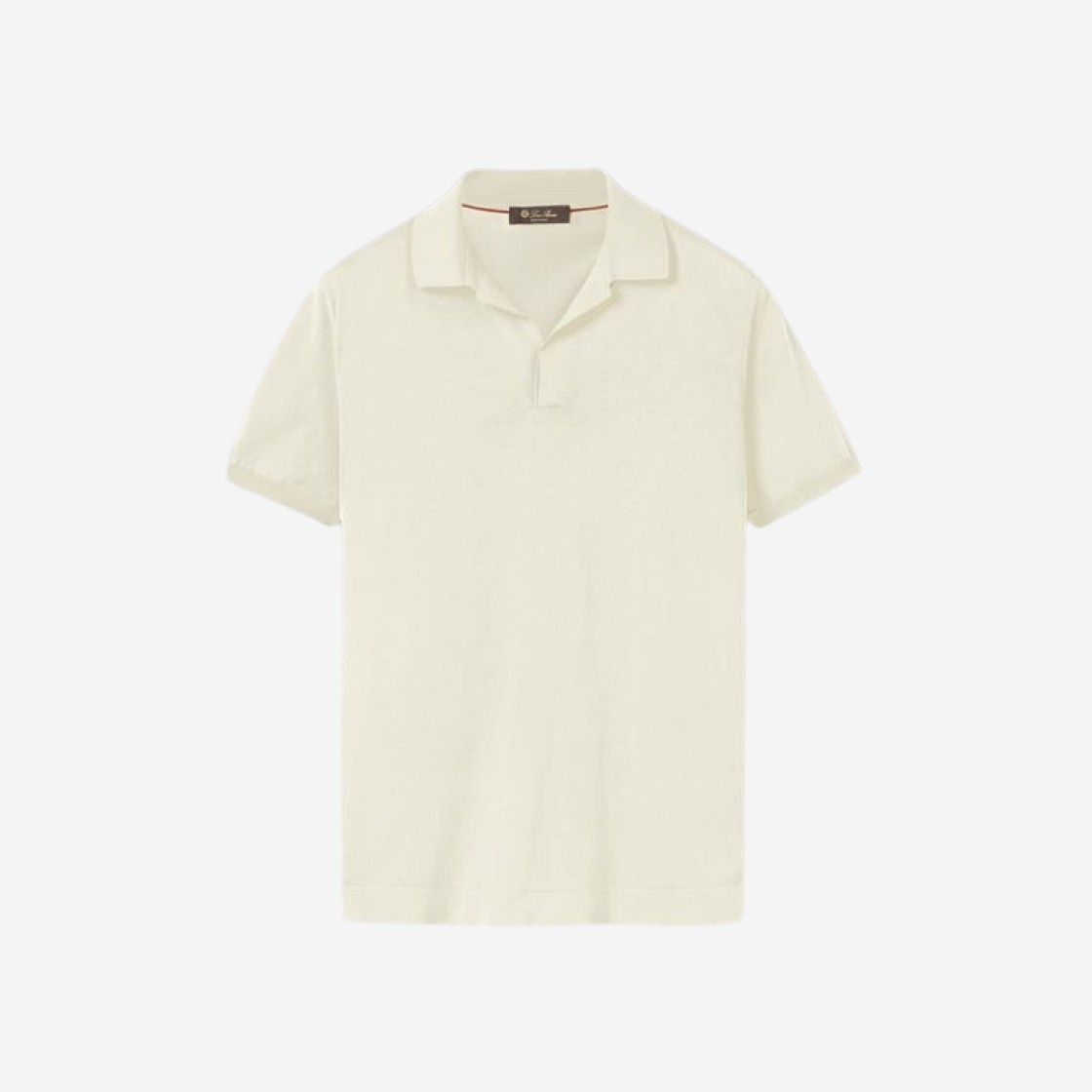 Loro Piana Cotton New Bay Polo White 상세 이미지 1