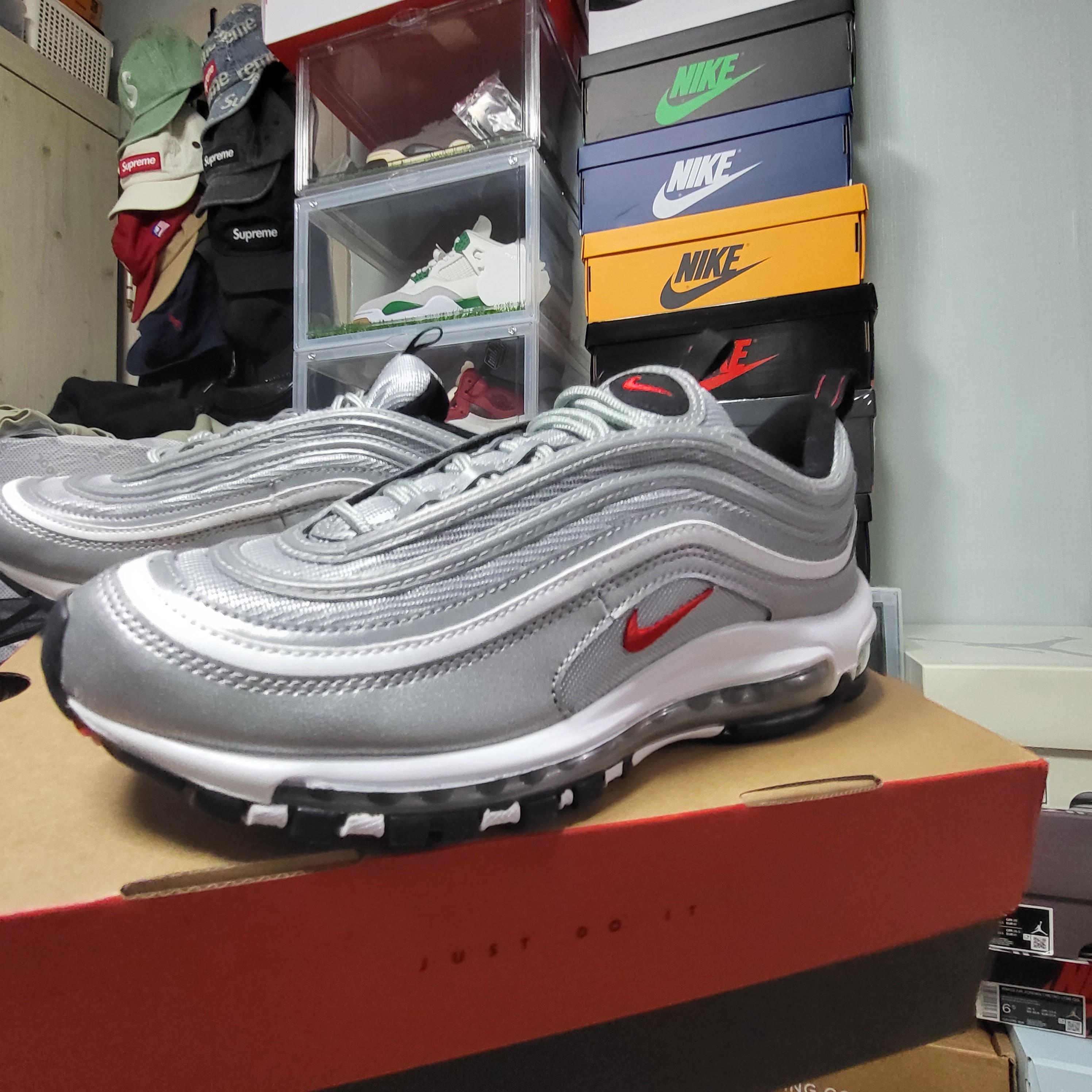 Nike Air Max 97 OG Silver Bullet 2022 착용 스타일 - 2