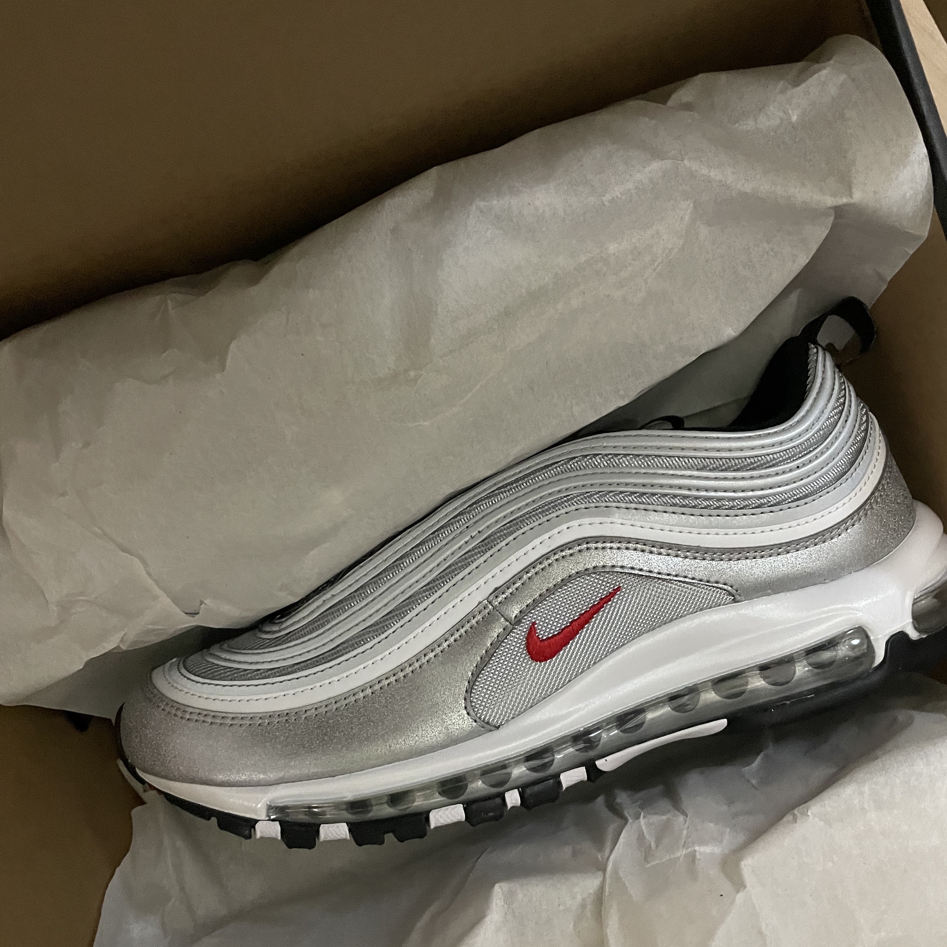 Nike Air Max 97 OG Silver Bullet 2022 착용 스타일