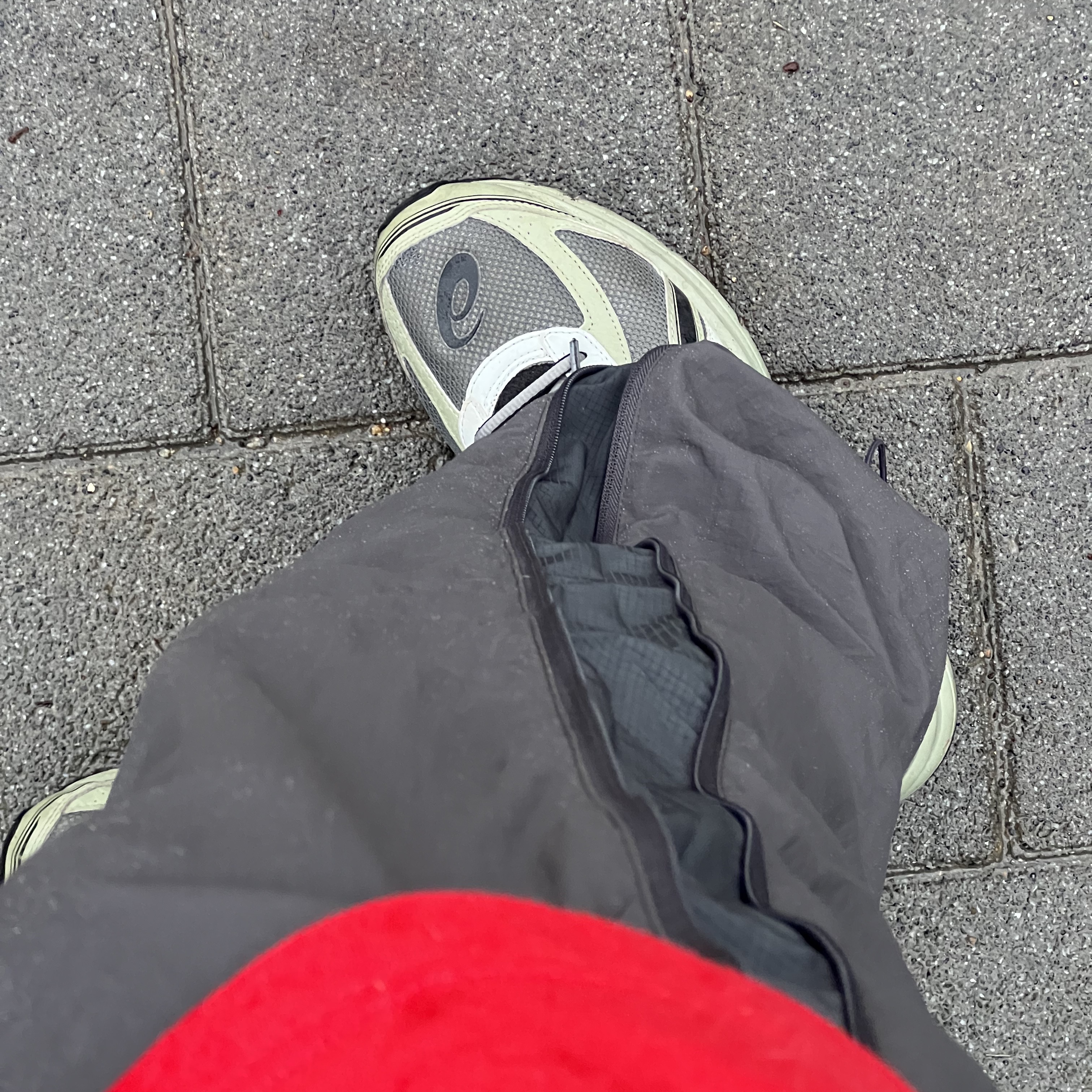 Asics Jog 100 S Sheet Rock - 2E Wide 착용 스타일