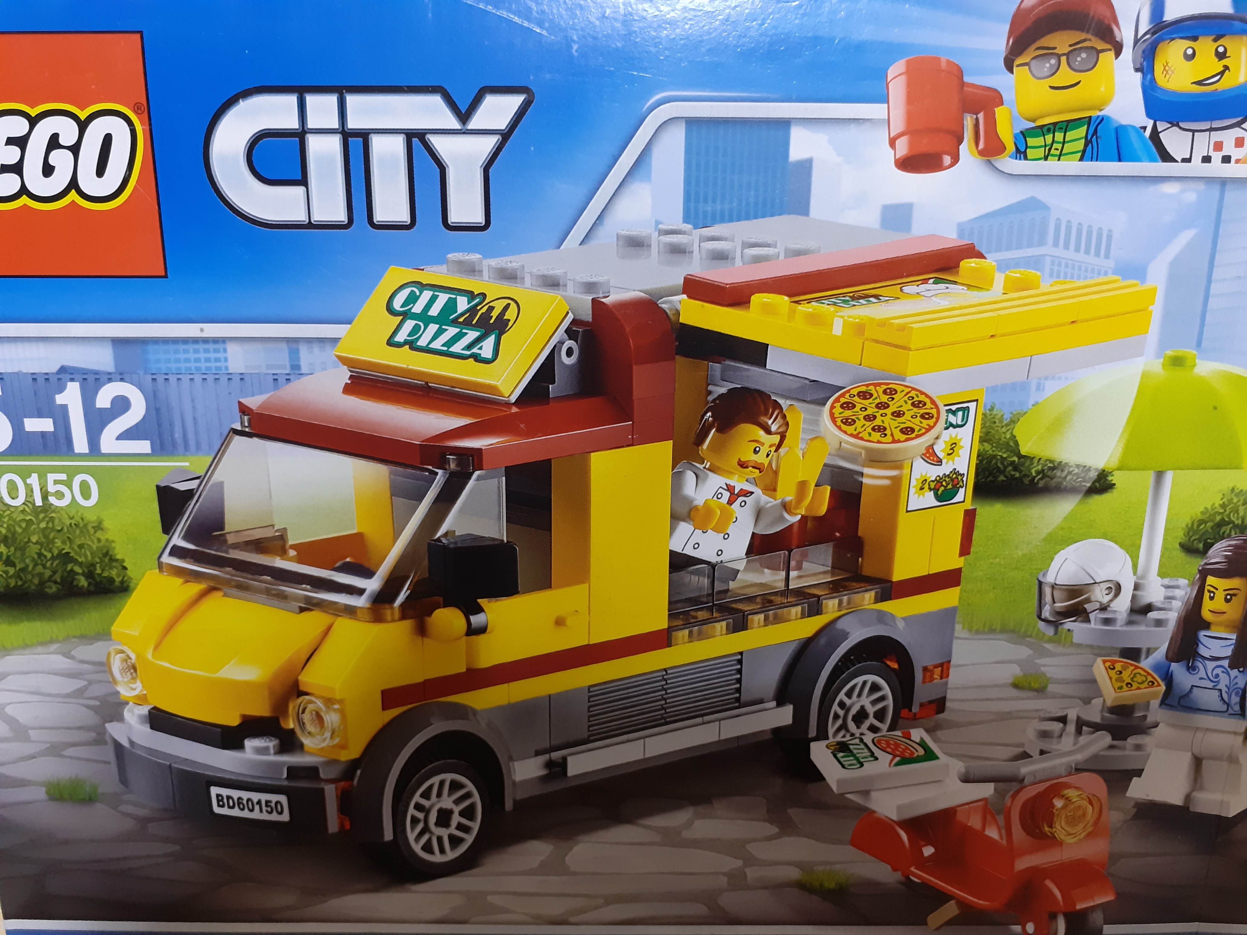 Lego Pizza Van 착용 스타일