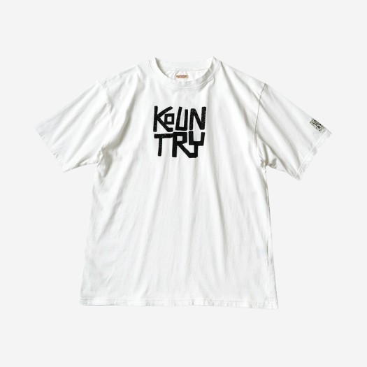 캐피탈 루키 크루 티셔츠 컨트리 패치 블랙