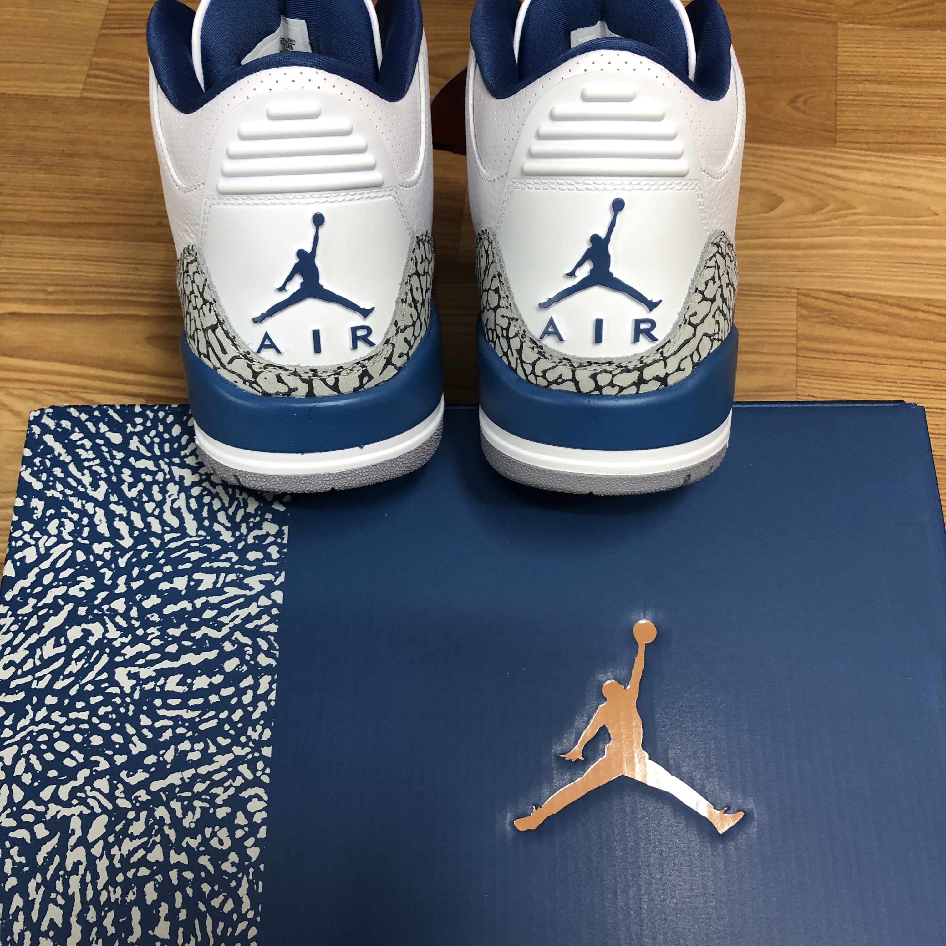 Jordan 3 Retro True Blue and Copper 착용 스타일 - 2